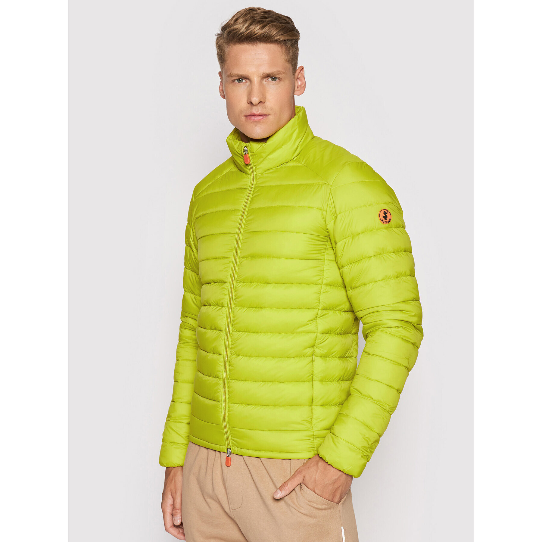Save The Duck Пухено яке D32430M GIGA13 Зелен Regular Fit - Pepit.bg