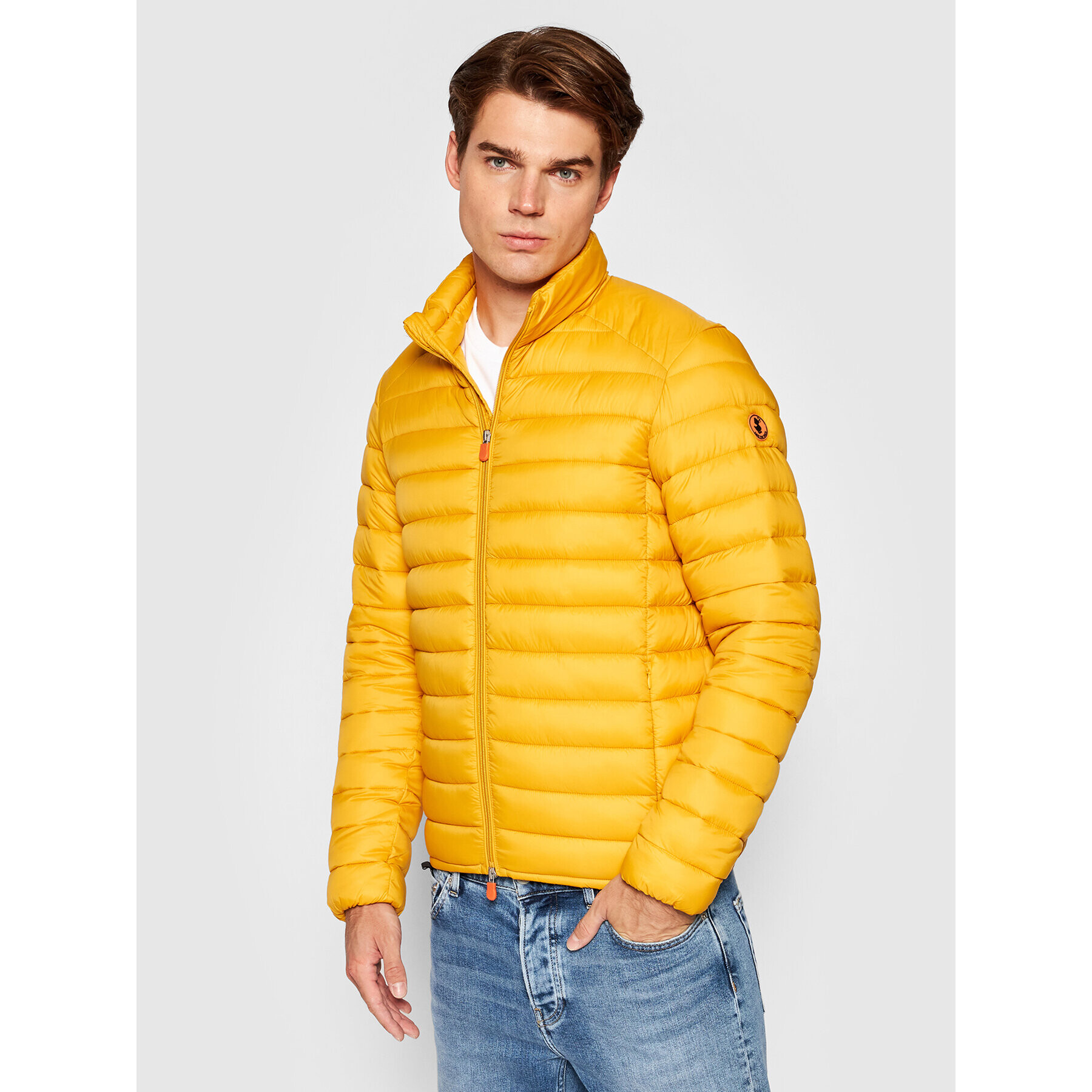 Save The Duck Пухено яке D32430M GIGA13 Жълт Regular Fit - Pepit.bg