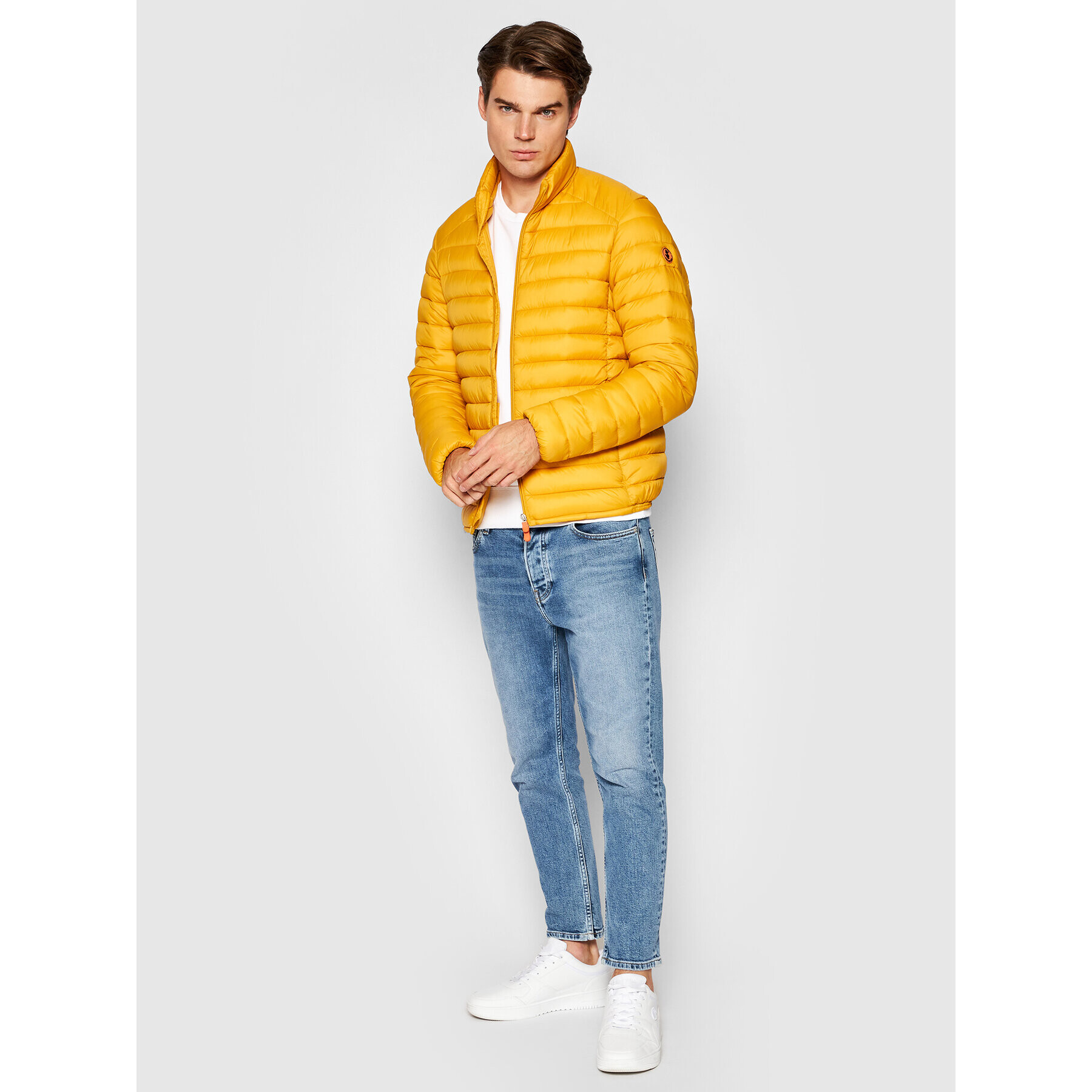 Save The Duck Пухено яке D32430M GIGA13 Жълт Regular Fit - Pepit.bg