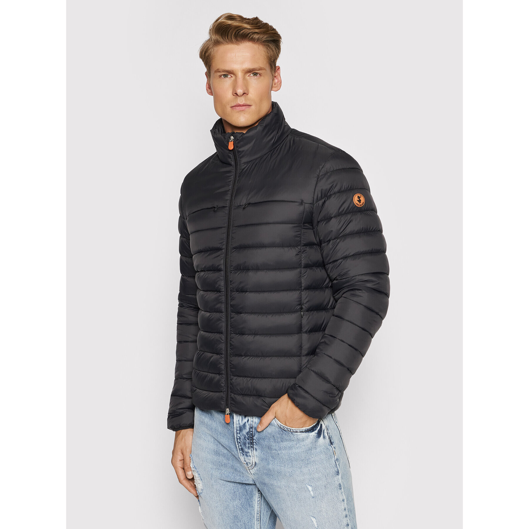 Save The Duck Пухено яке D38930M GIGA13 Черен Regular Fit - Pepit.bg