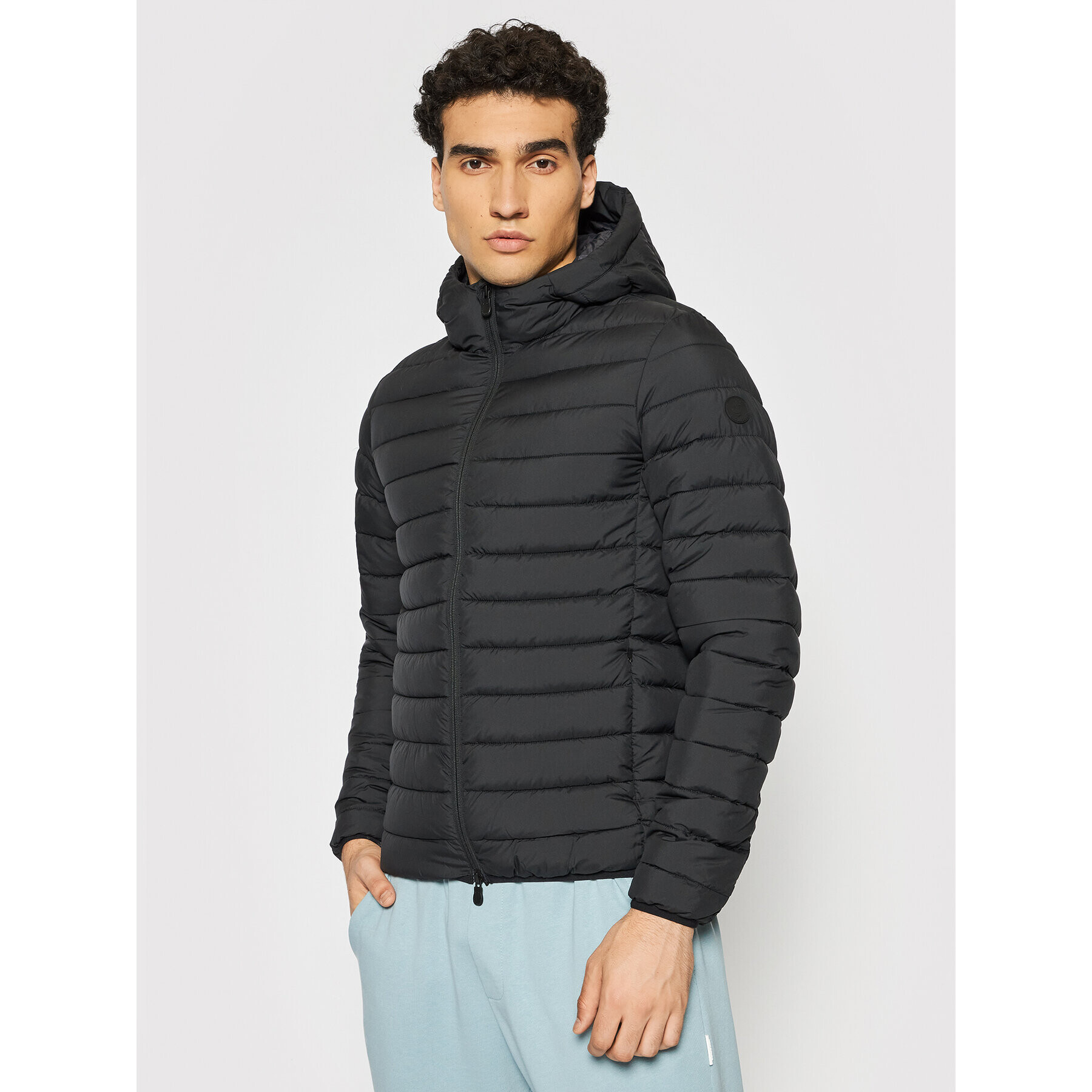 Save The Duck Пухено яке D39710M MITO13 Черен Regular Fit - Pepit.bg