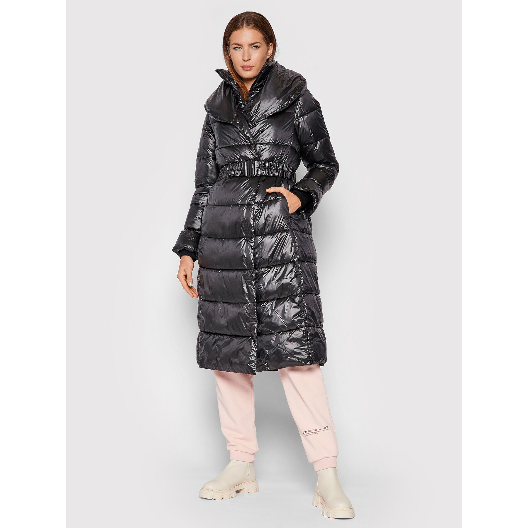 Save The Duck Пухено яке D40203W GLAM13 Черен Regular Fit - Pepit.bg