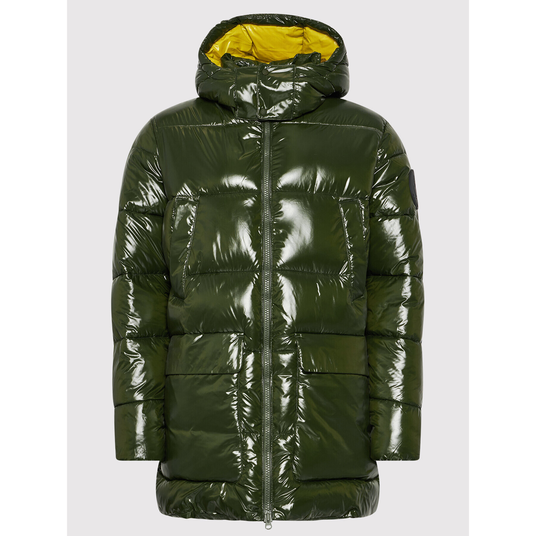 Save The Duck Пухено яке D40292M LUCK13 Зелен Regular Fit - Pepit.bg