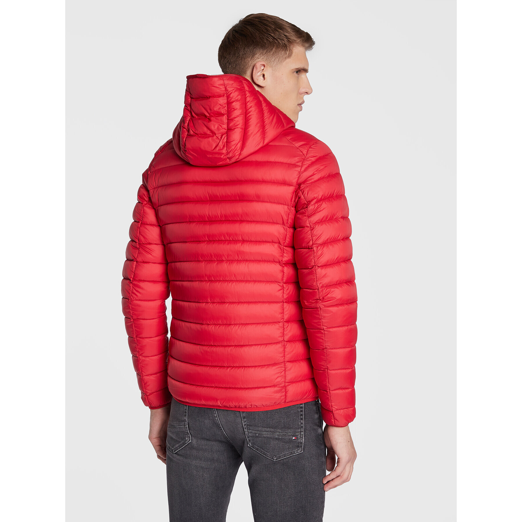 Save The Duck Пухено яке D30650M GIGA15 Червен Regular Fit - Pepit.bg