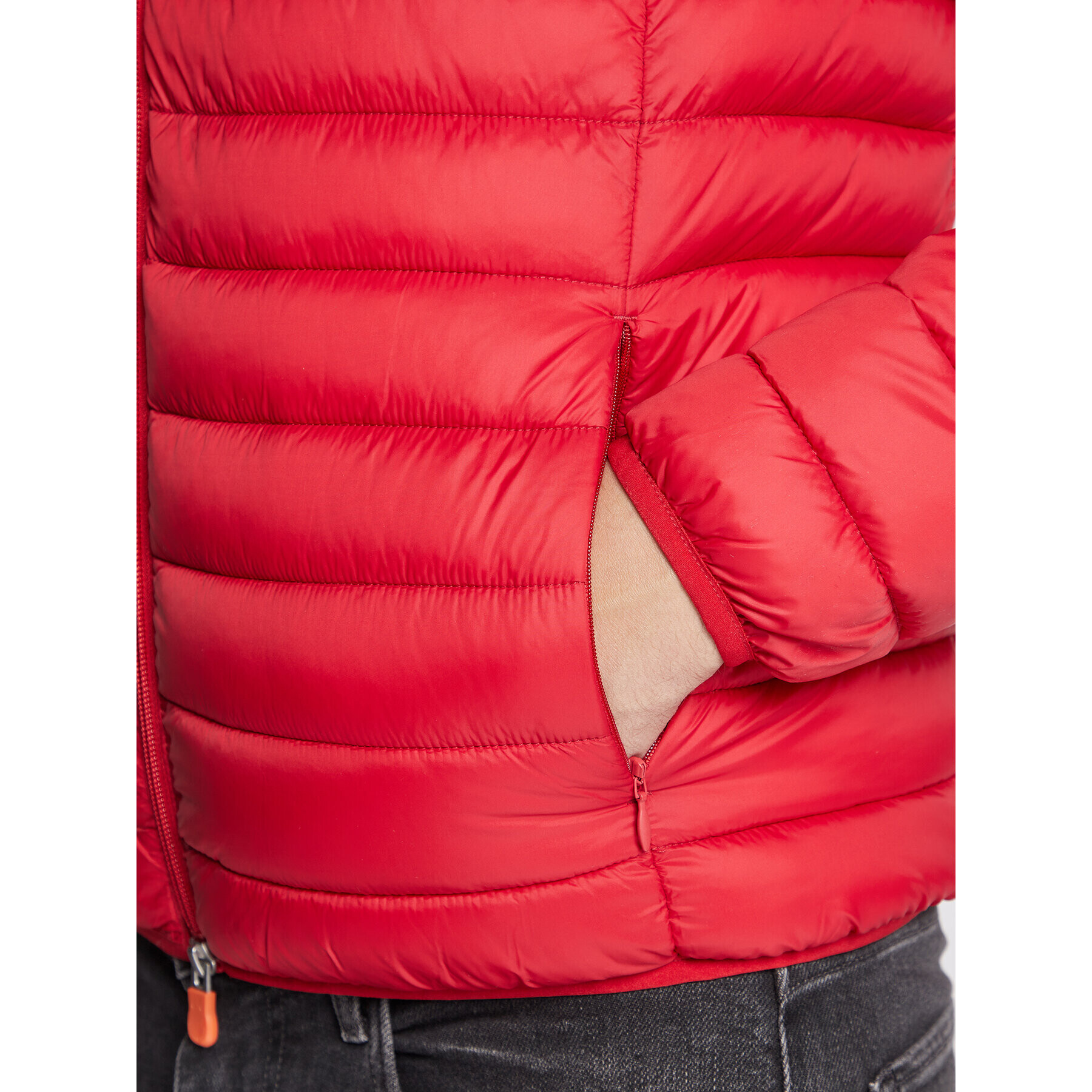 Save The Duck Пухено яке D30650M GIGA15 Червен Regular Fit - Pepit.bg