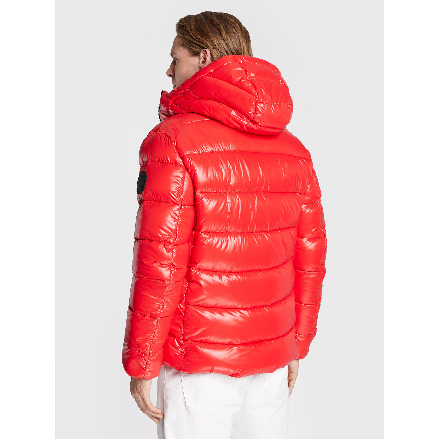 Save The Duck Пухено яке D30816M LUCK15 Червен Regular Fit - Pepit.bg