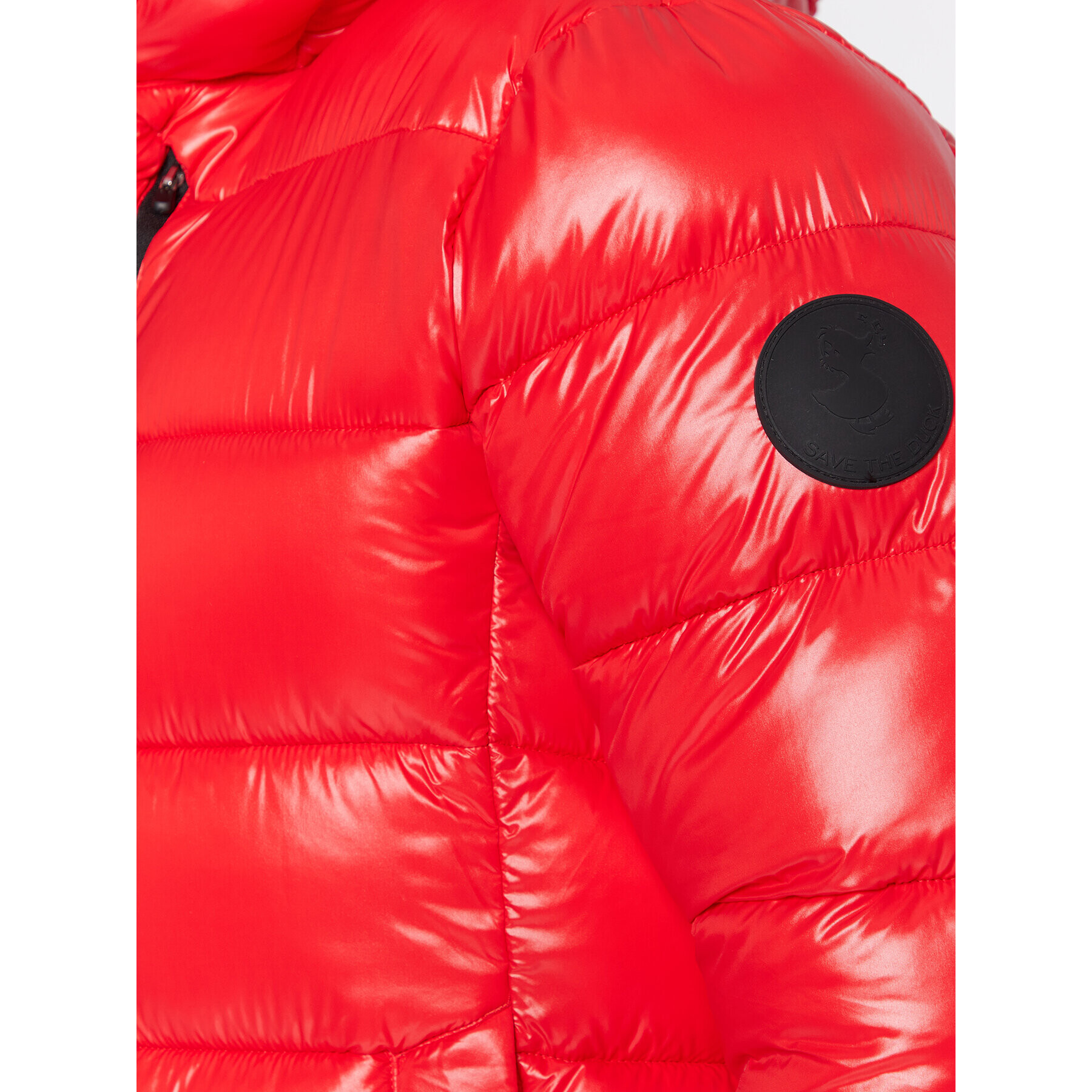 Save The Duck Пухено яке D30816M LUCK15 Червен Regular Fit - Pepit.bg