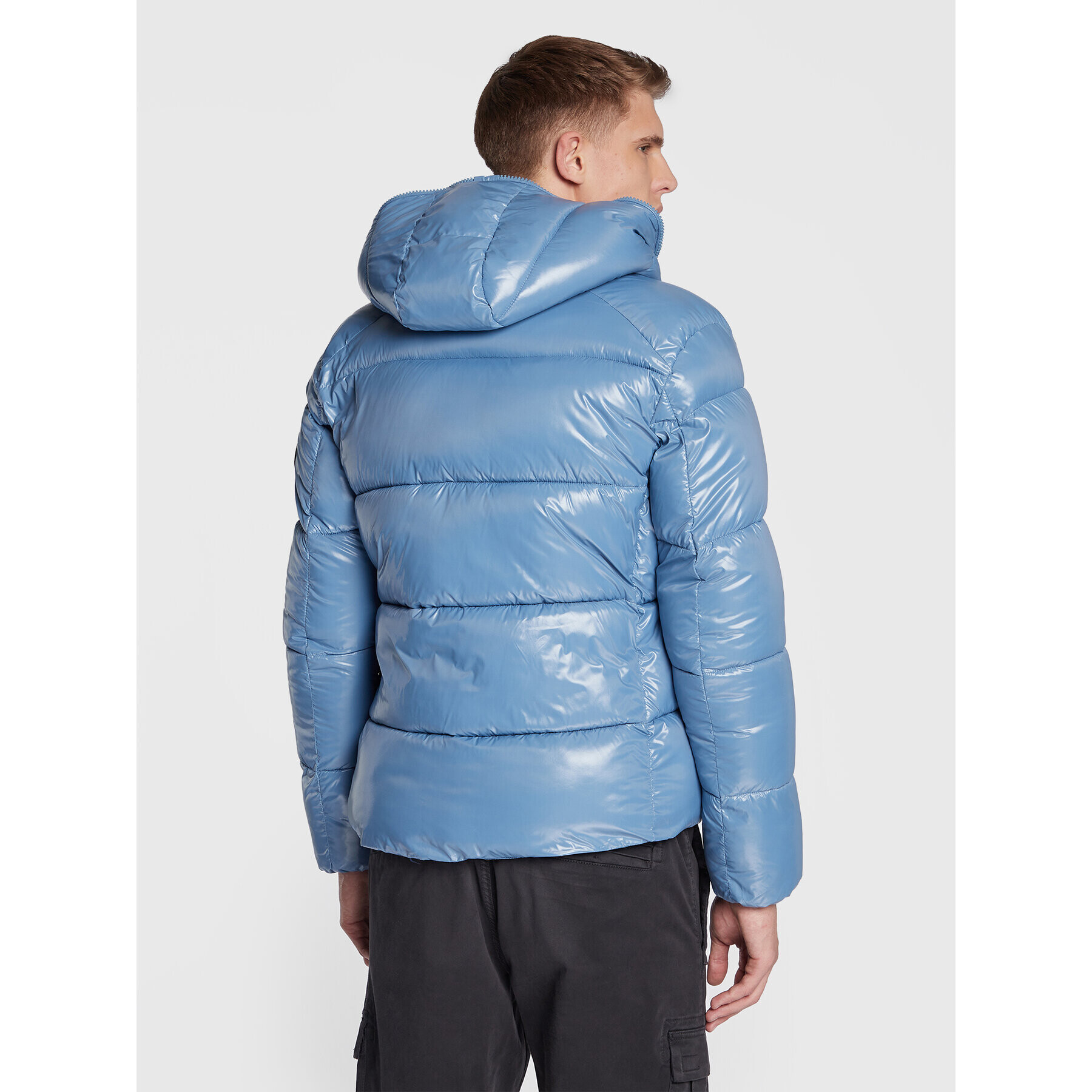 Save The Duck Пухено яке D31280M LUCK15 Син Regular Fit - Pepit.bg