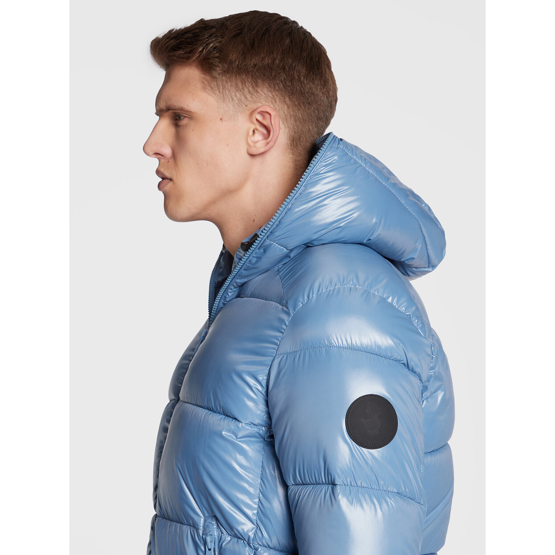 Save The Duck Пухено яке D31280M LUCK15 Син Regular Fit - Pepit.bg