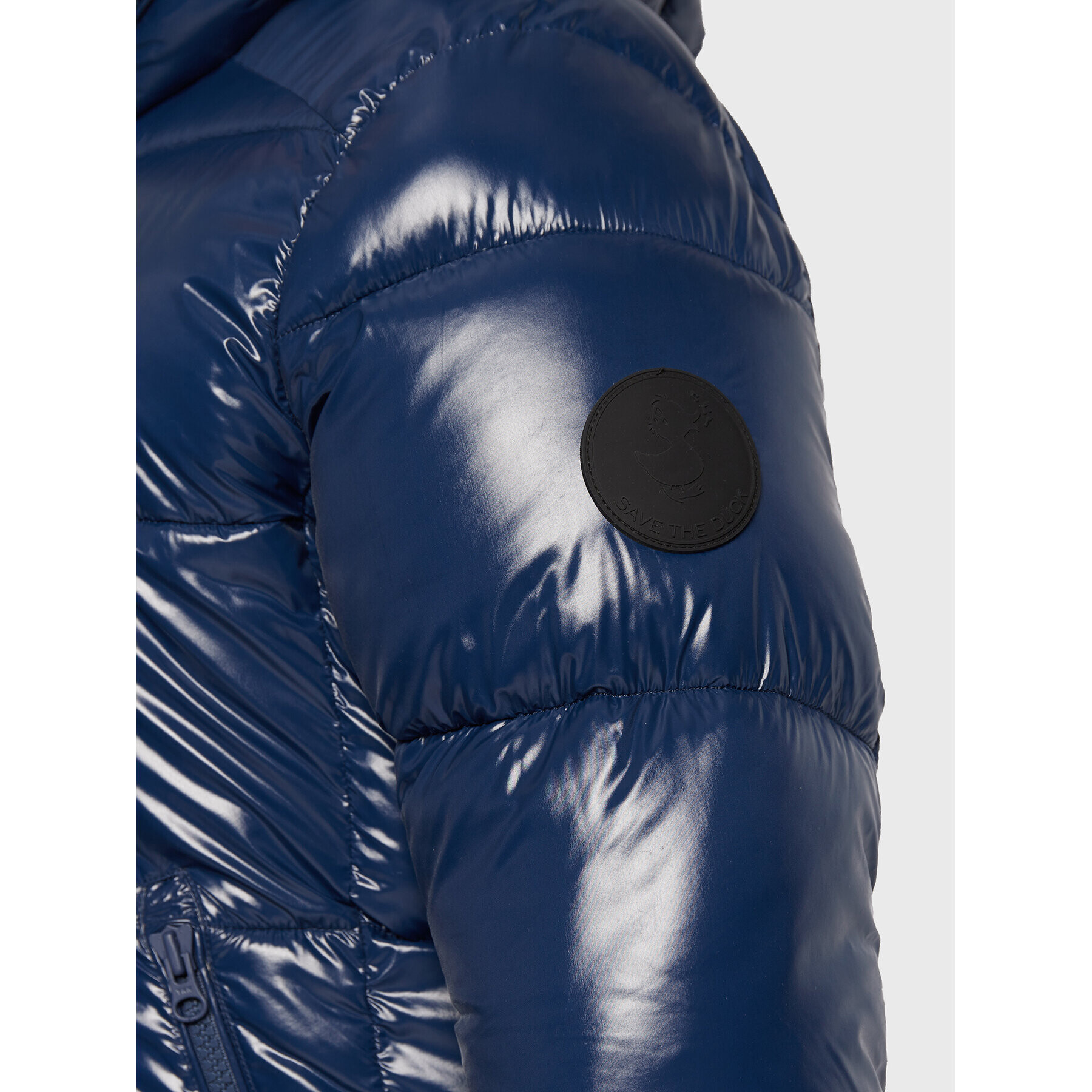 Save The Duck Пухено яке D31280M LUCK15 Тъмносин Regular Fit - Pepit.bg