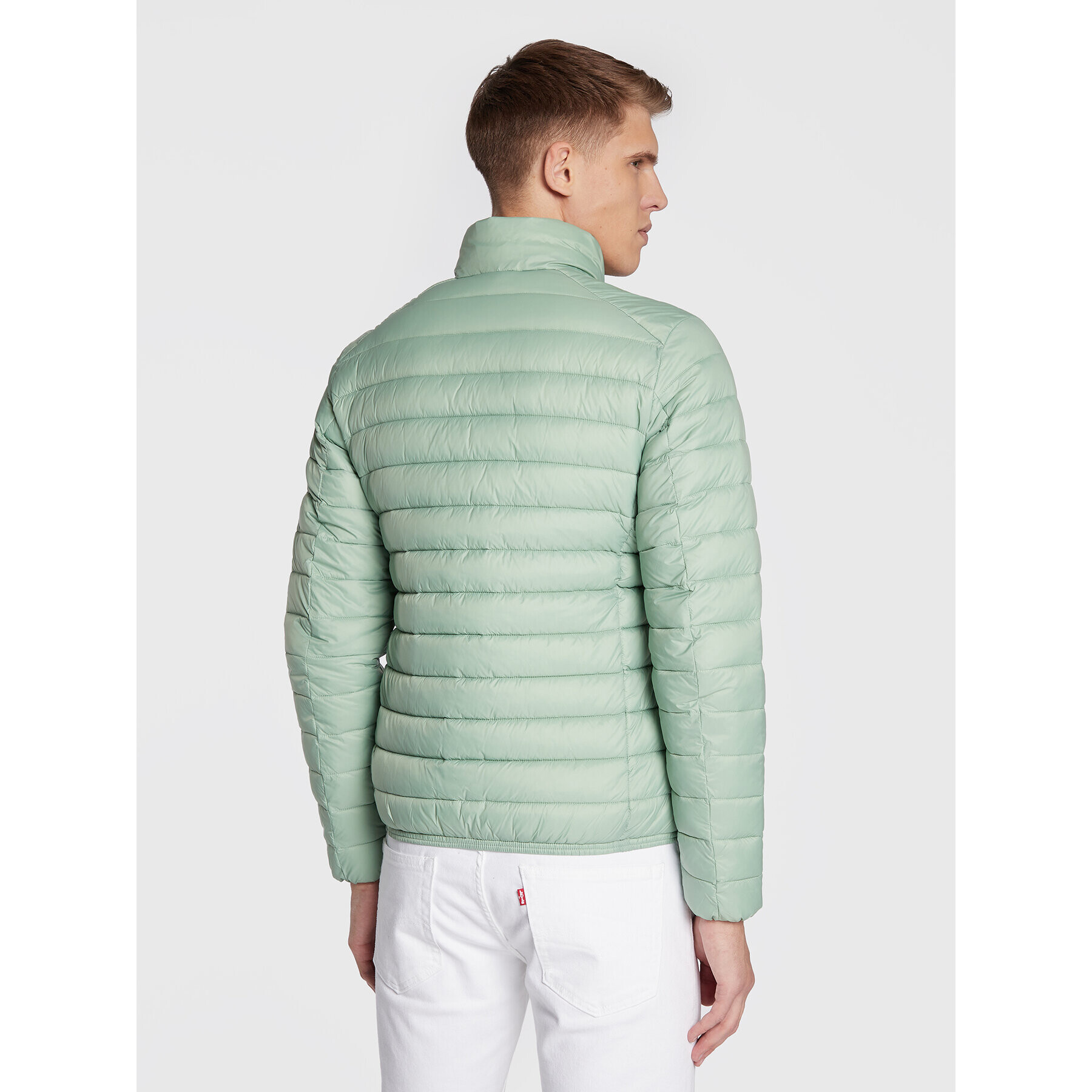 Save The Duck Пухено яке D32430M GIGA15 Зелен Regular Fit - Pepit.bg