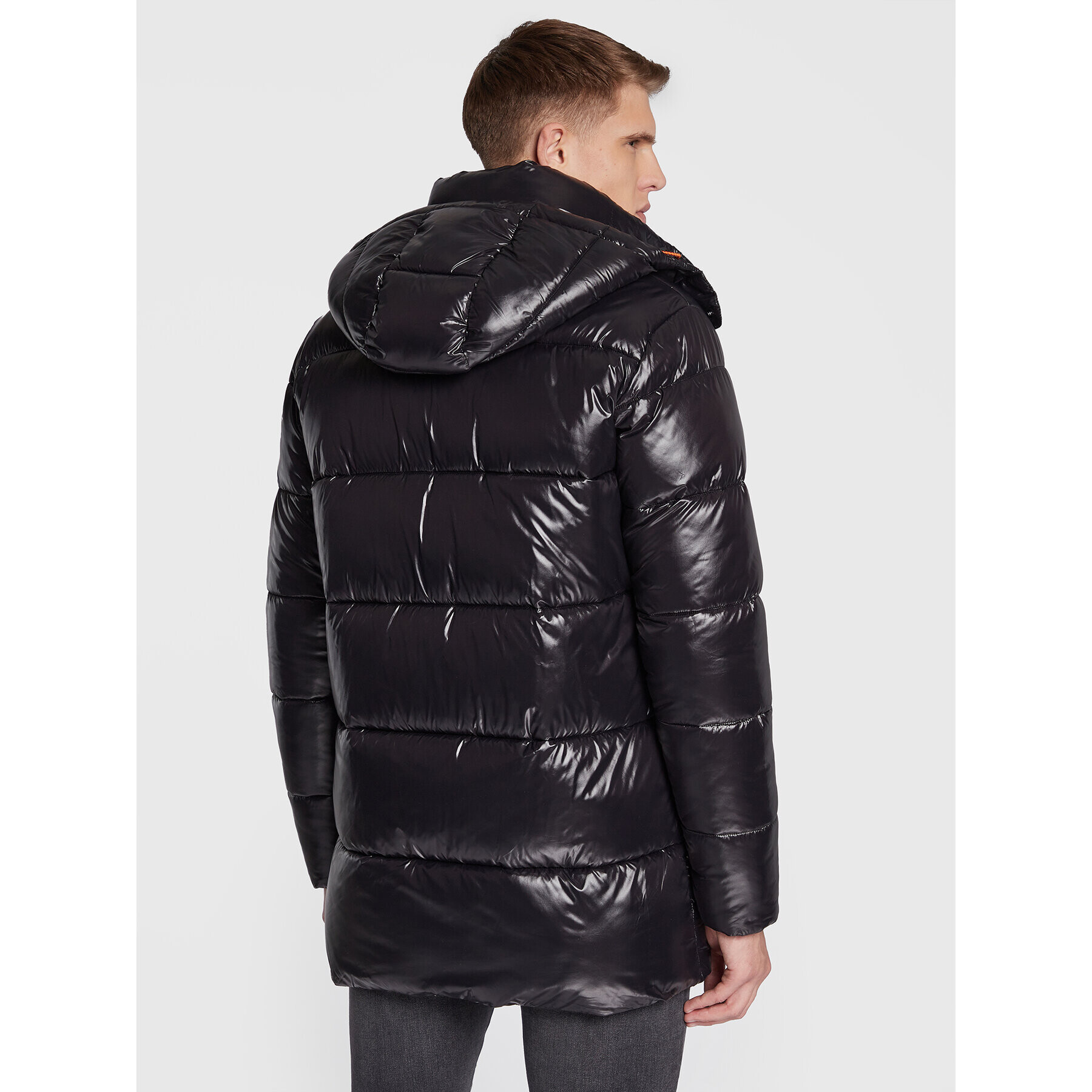Save The Duck Пухено яке D40292M-LUCK15 Черен Regular Fit - Pepit.bg