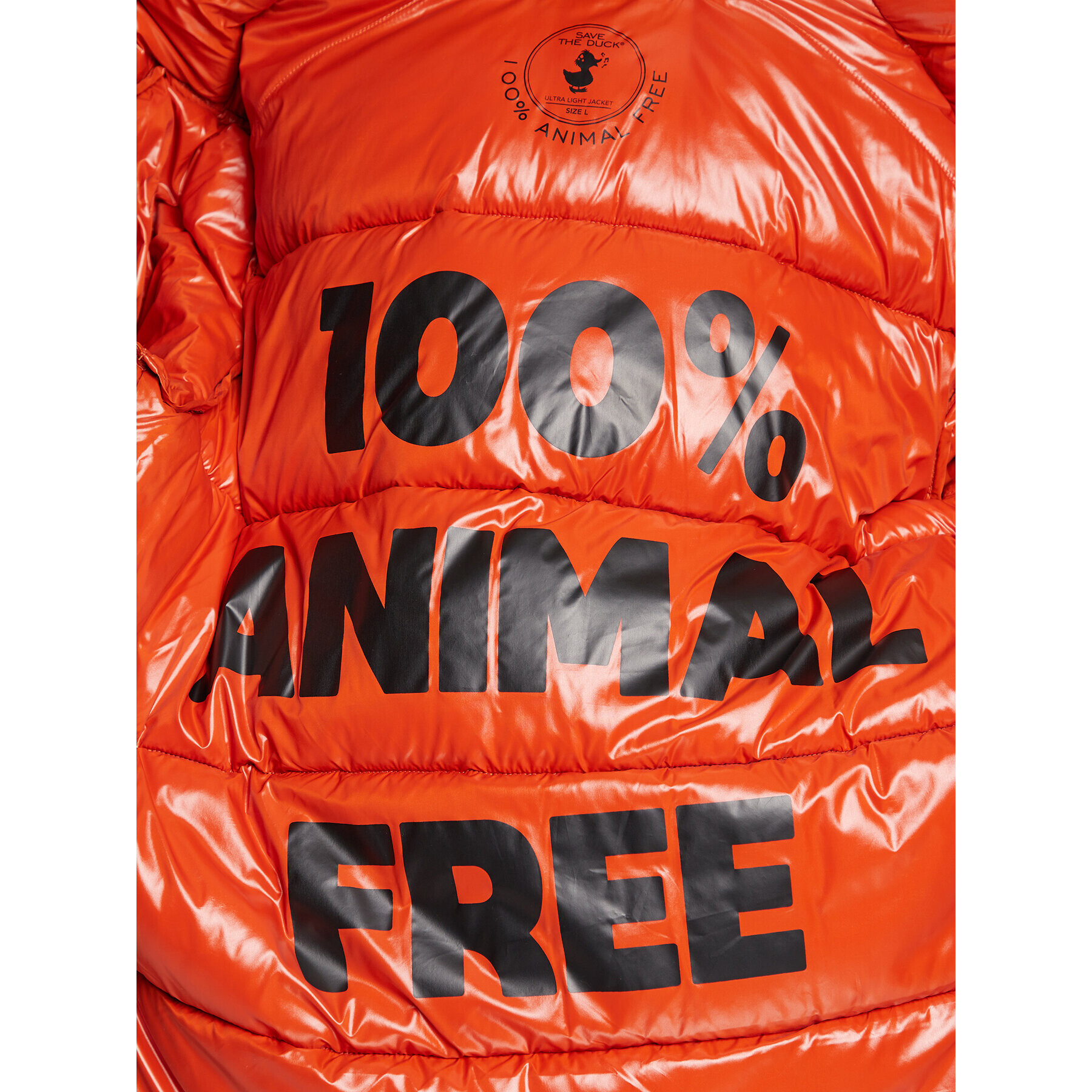 Save The Duck Пухено яке D40292M-LUCK15 Черен Regular Fit - Pepit.bg