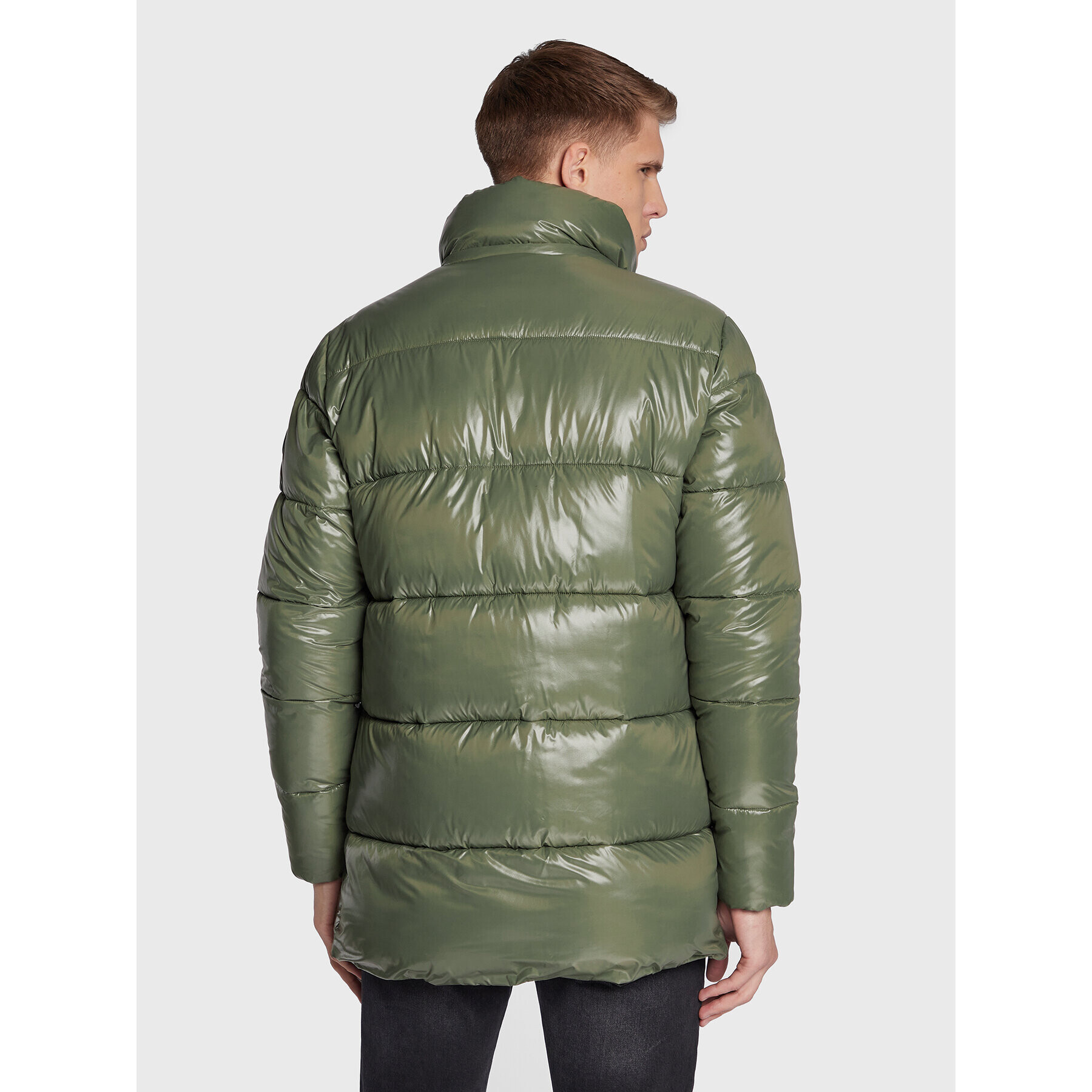 Save The Duck Пухено яке D40292M LUCK15 Зелен Regular Fit - Pepit.bg