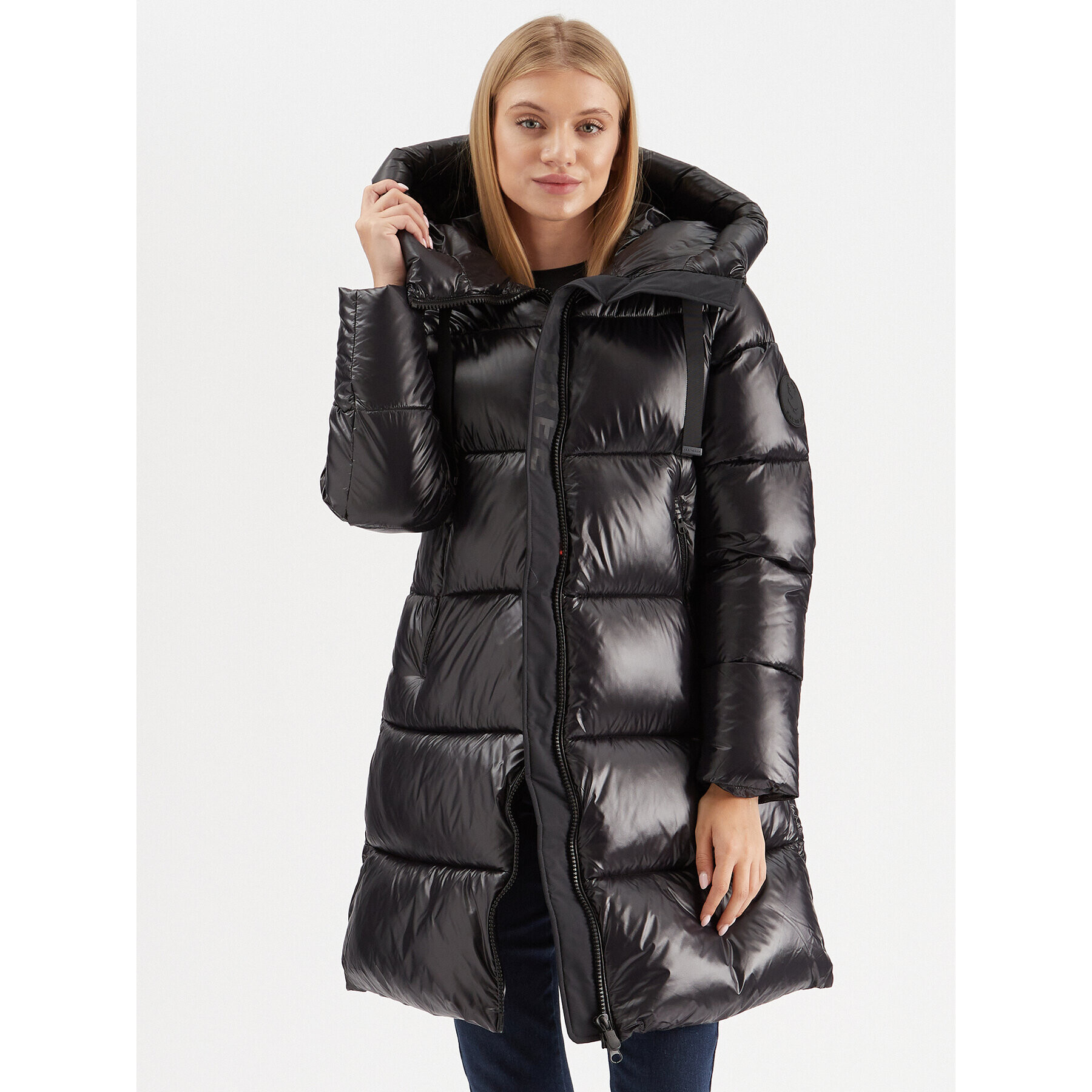 Save The Duck Пухено яке D45510W LUCK17 Черен Regular Fit - Pepit.bg