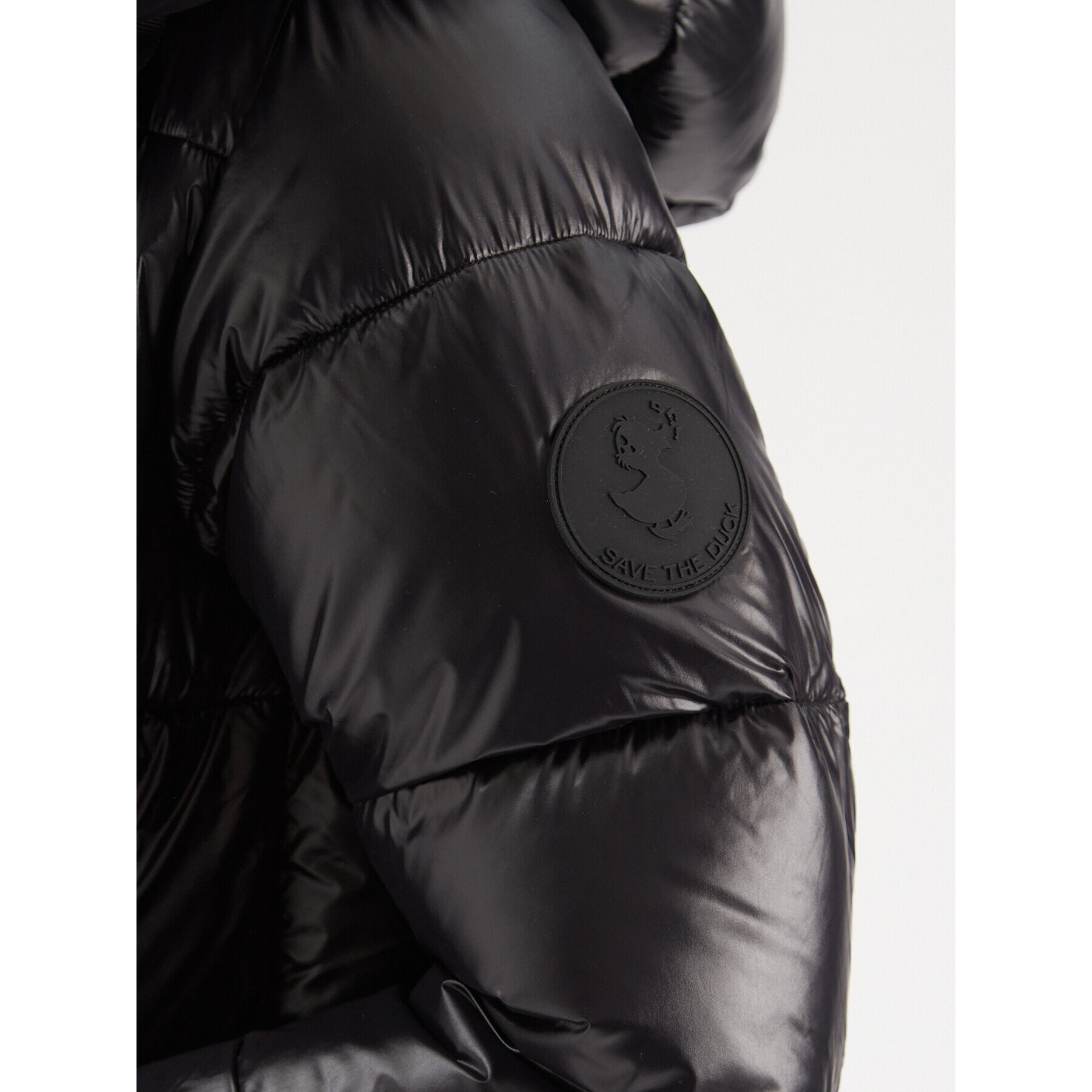 Save The Duck Пухено яке D45510W LUCK17 Черен Regular Fit - Pepit.bg
