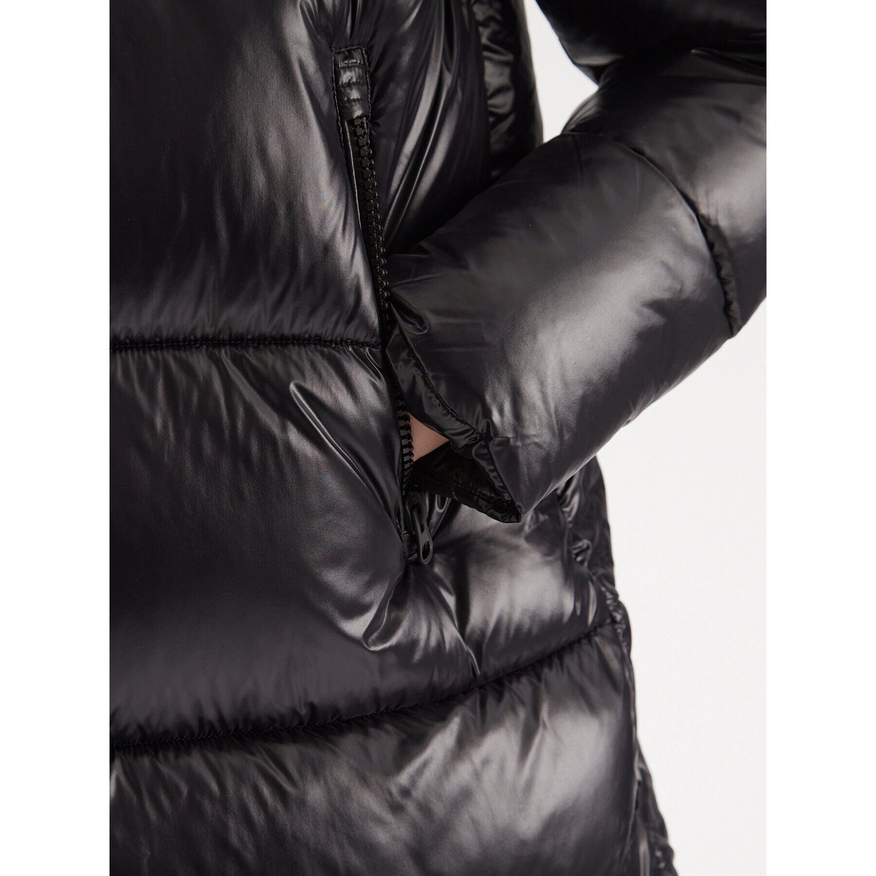 Save The Duck Пухено яке D45510W LUCK17 Черен Regular Fit - Pepit.bg
