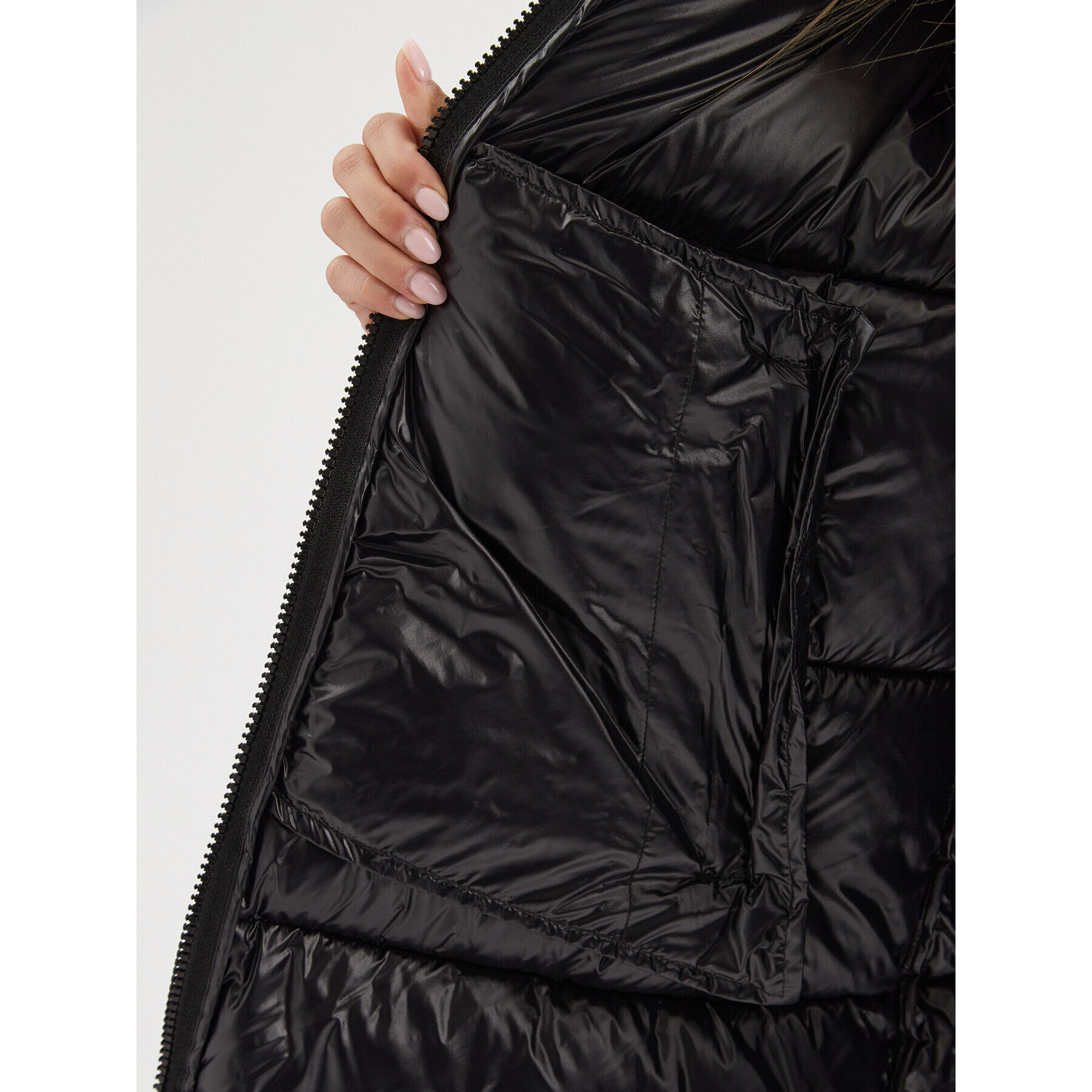 Save The Duck Пухено яке D45510W LUCK17 Черен Regular Fit - Pepit.bg