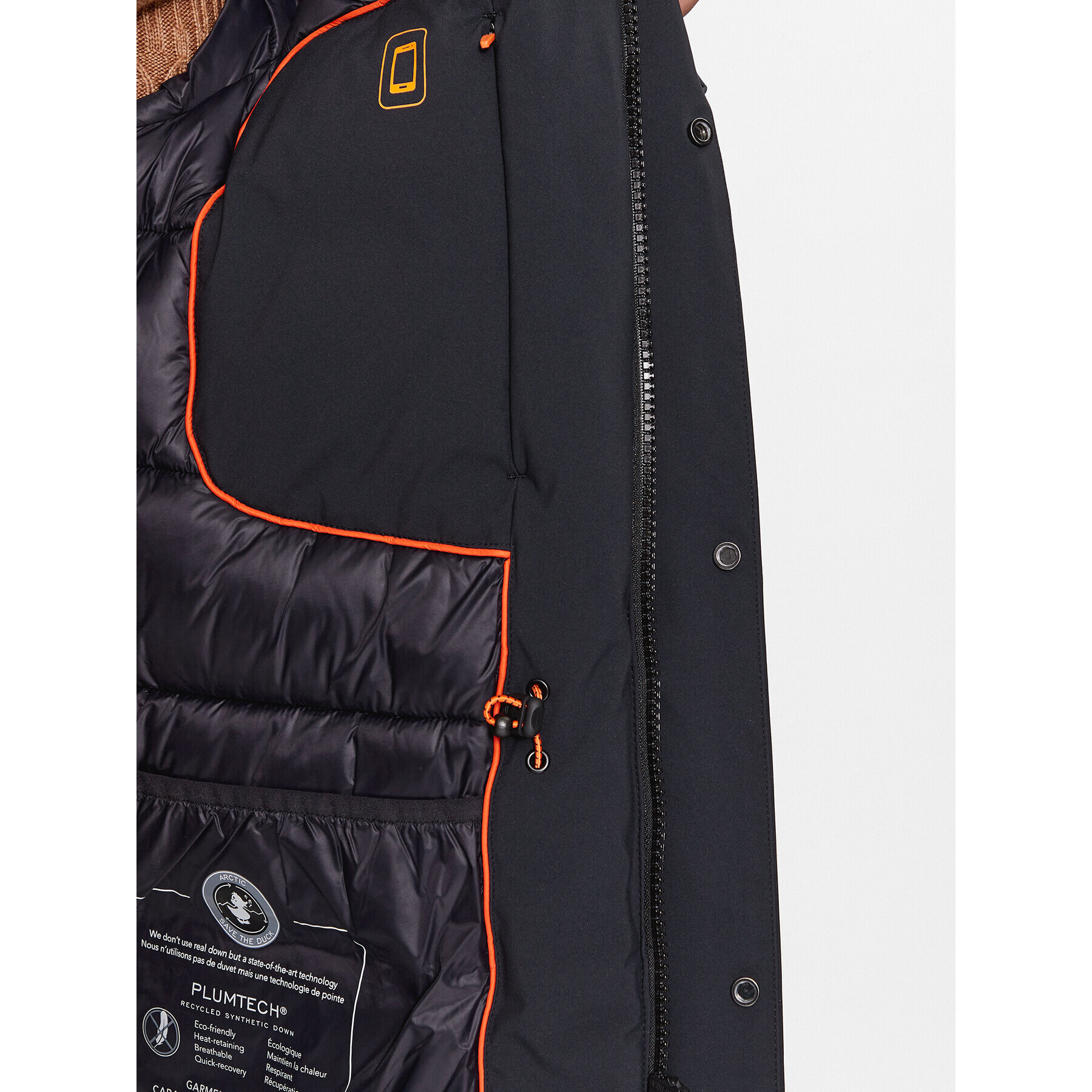 Save The Duck Зимно яке Elon P40809M SMEG17 Черен Regular Fit - Pepit.bg