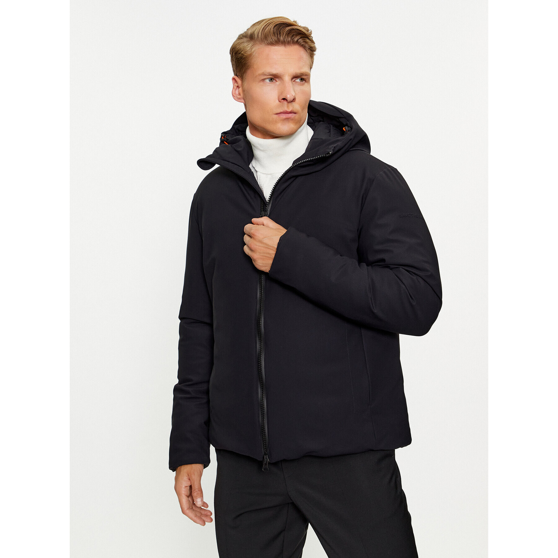 Save The Duck Пухено яке Sabal D31380M LEXY17 Черен Regular Fit - Pepit.bg
