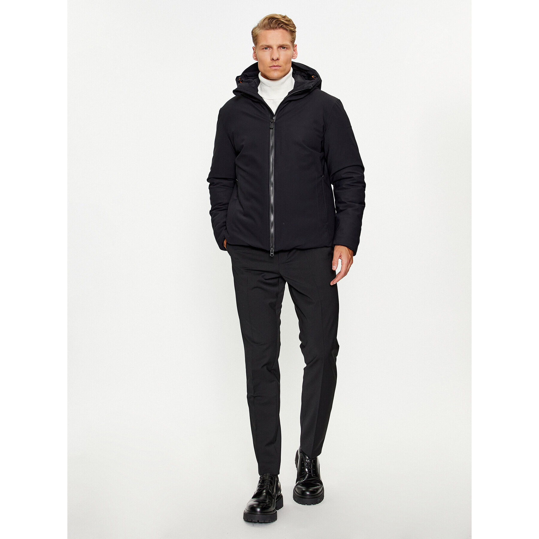Save The Duck Пухено яке Sabal D31380M LEXY17 Черен Regular Fit - Pepit.bg