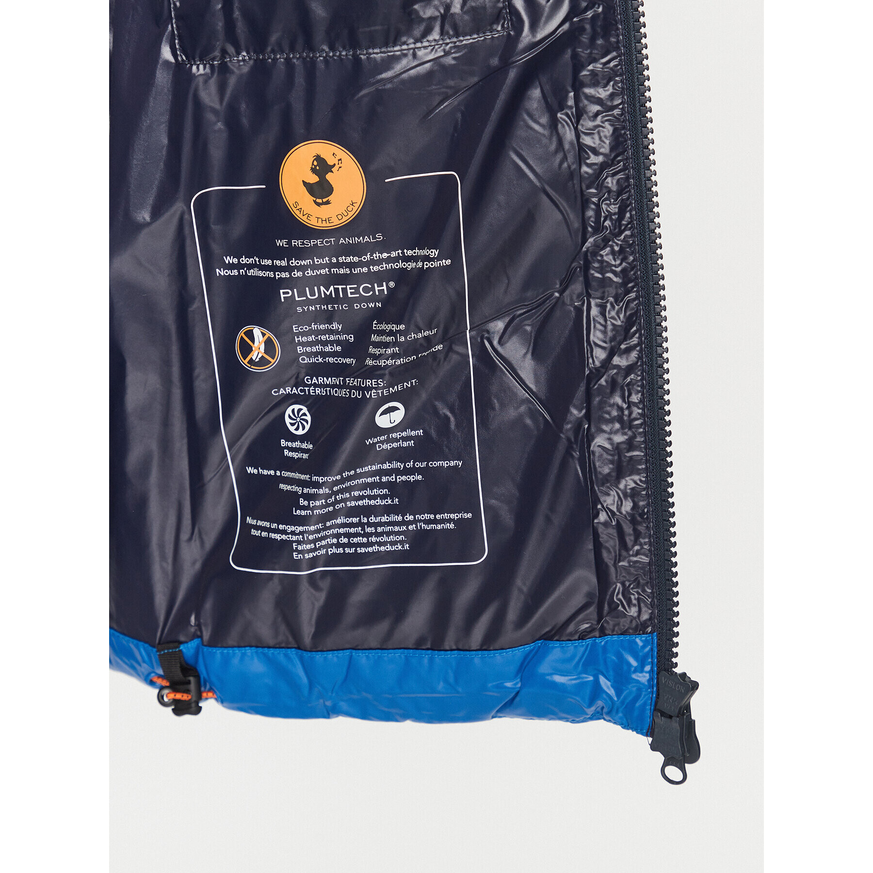 Save The Duck Пухено яке Satyrium D31381M LUCK17 Цветен Regular Fit - Pepit.bg