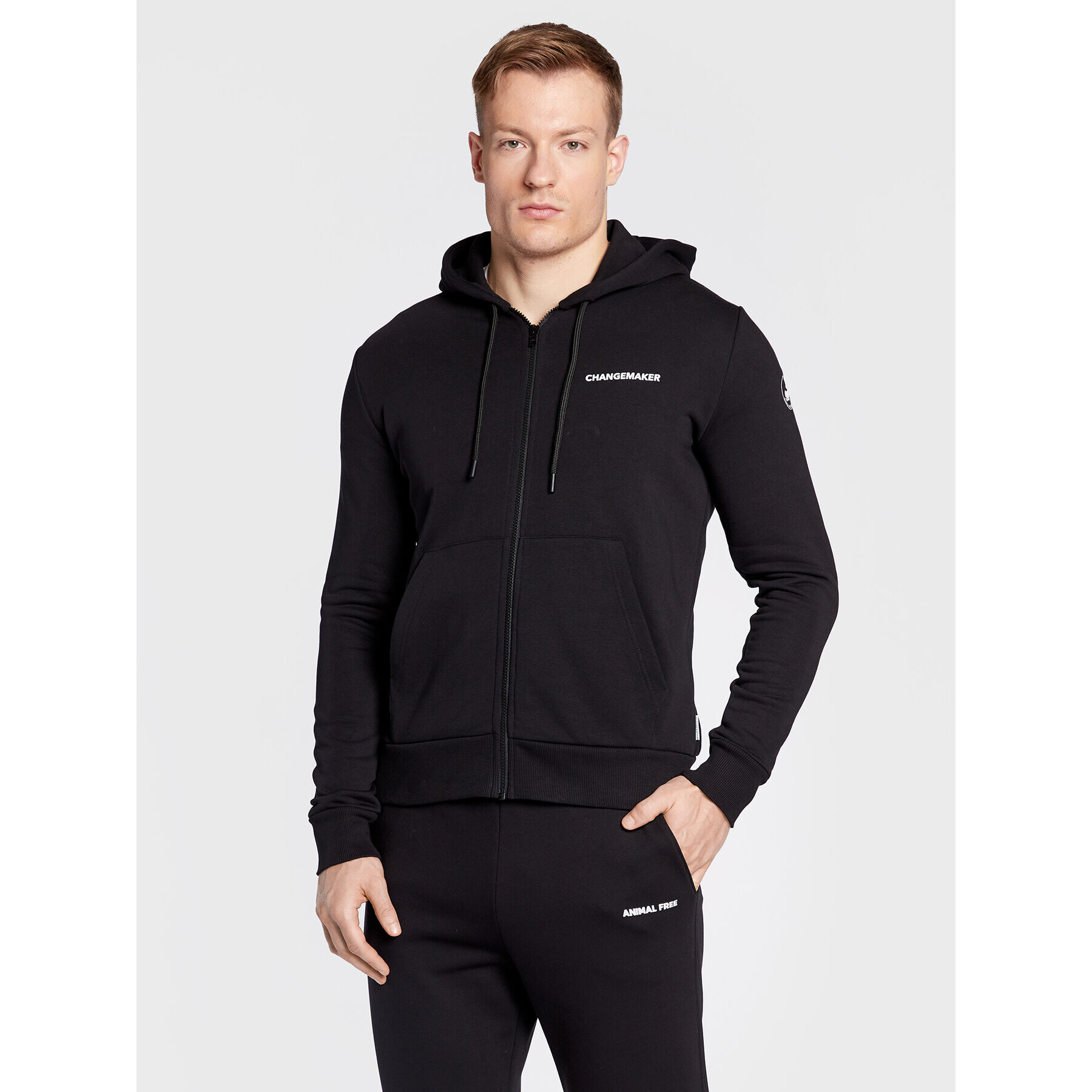 Save The Duck Суитшърт DF0143M BLEE15 Черен Regular Fit - Pepit.bg