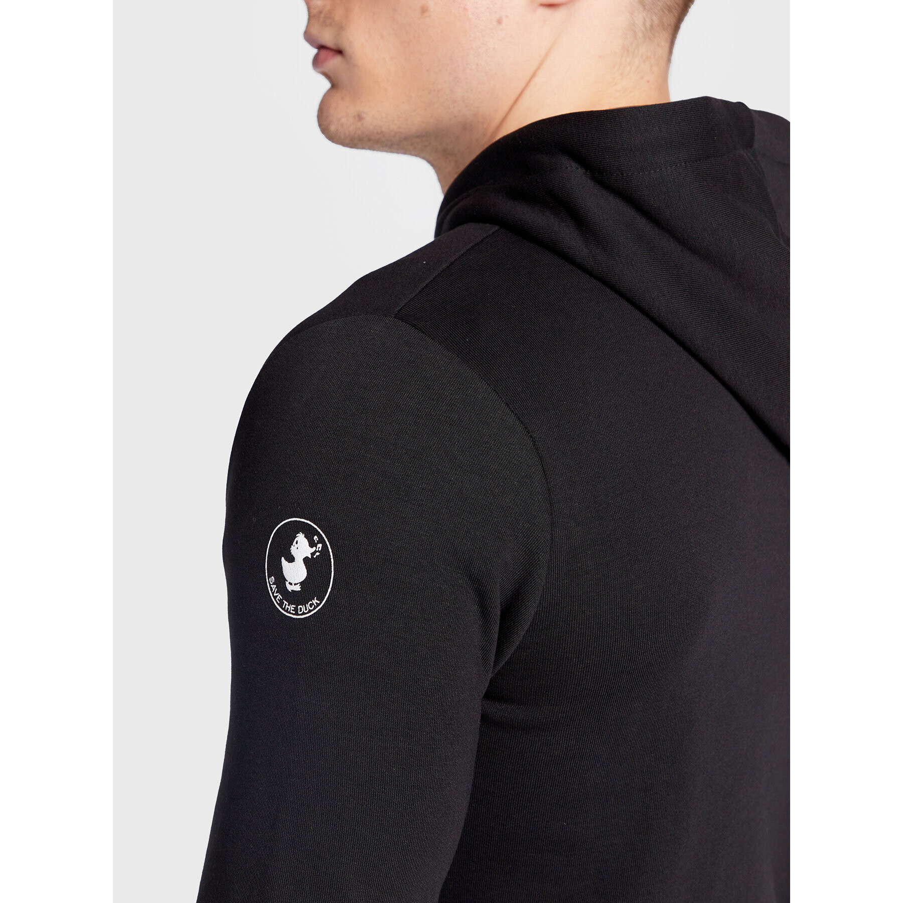 Save The Duck Суитшърт DF0143M BLEE15 Черен Regular Fit - Pepit.bg
