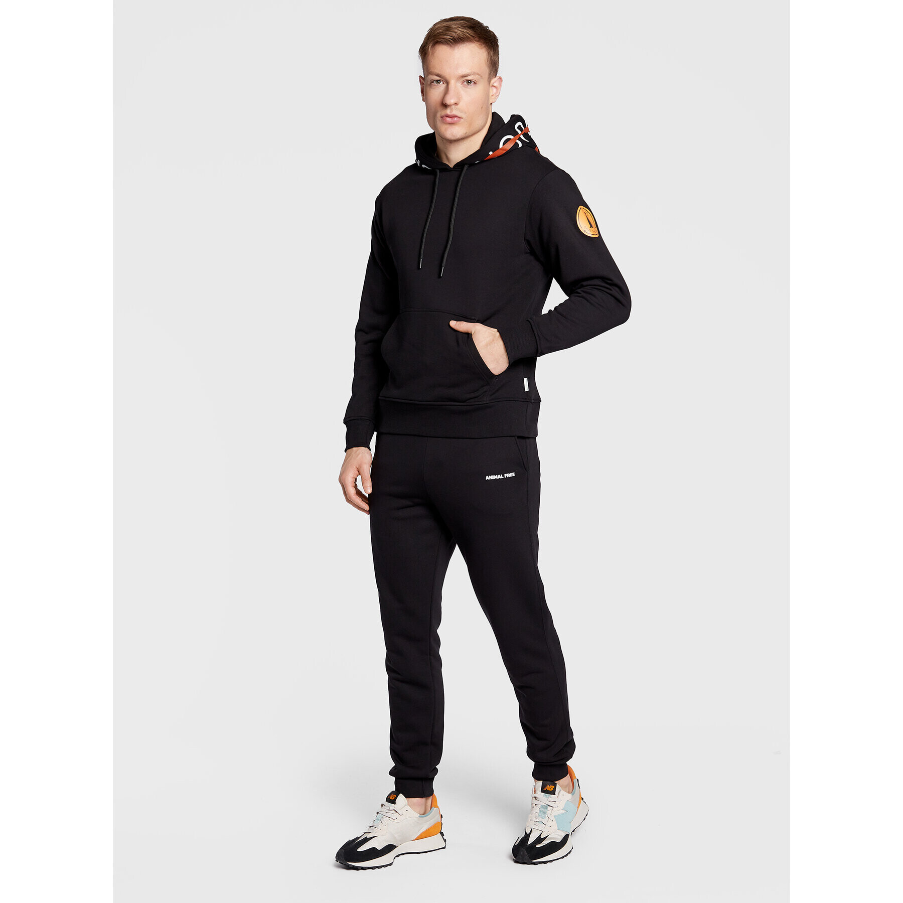Save The Duck Суитшърт DF0165U BLEE15 Черен Regular Fit - Pepit.bg