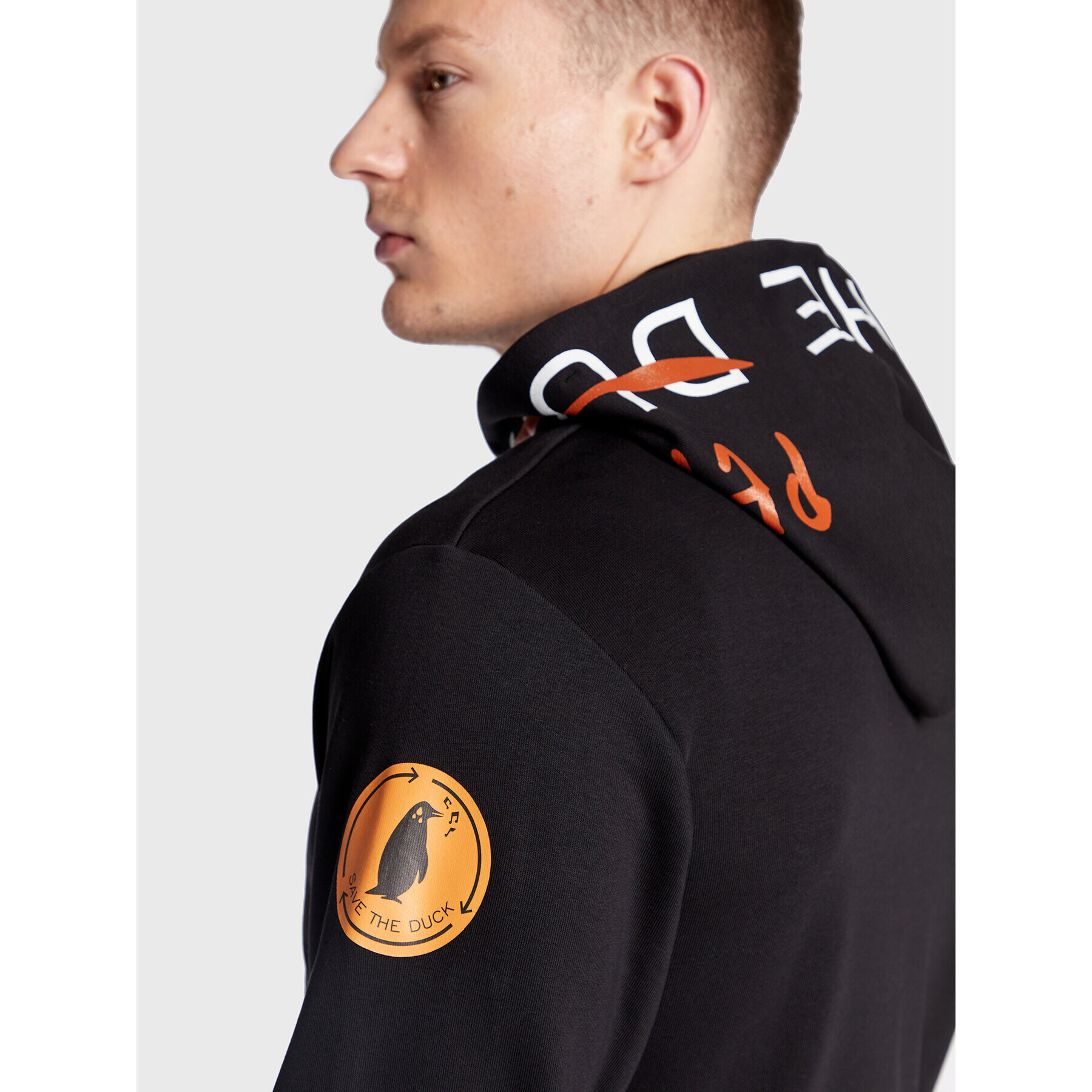 Save The Duck Суитшърт DF0165U BLEE15 Черен Regular Fit - Pepit.bg