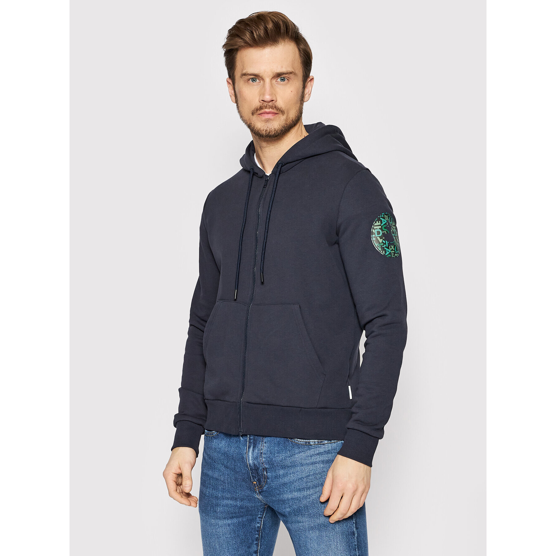 Save The Duck Суитшърт DF0704M BLEE14 Тъмносин Regular Fit - Pepit.bg