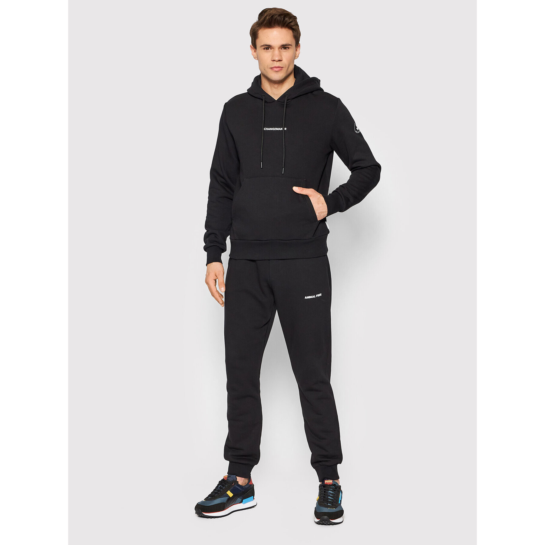 Save The Duck Суитшърт DF0710M BLEE14 Черен Regular Fit - Pepit.bg