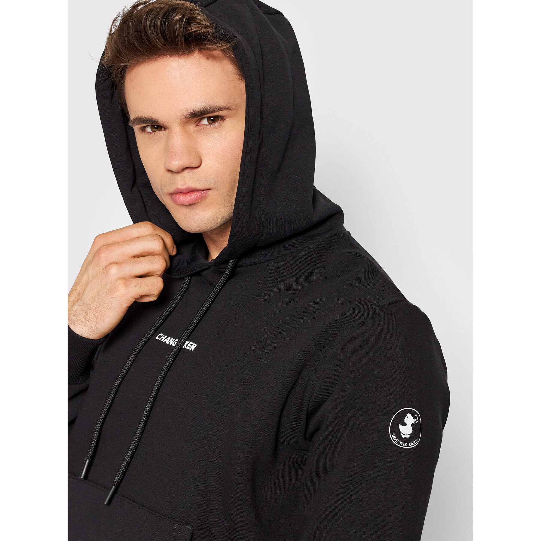 Save The Duck Суитшърт DF0710M BLEE14 Черен Regular Fit - Pepit.bg