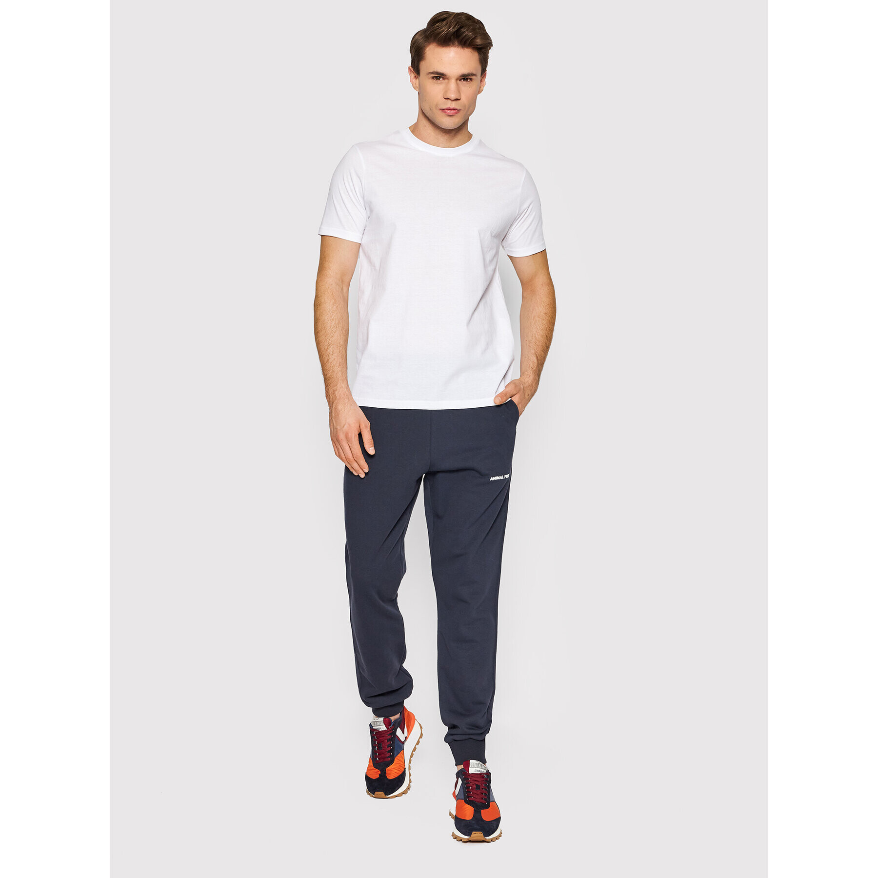 Save The Duck Тишърт DT0698M BESY14 Бял Regular Fit - Pepit.bg