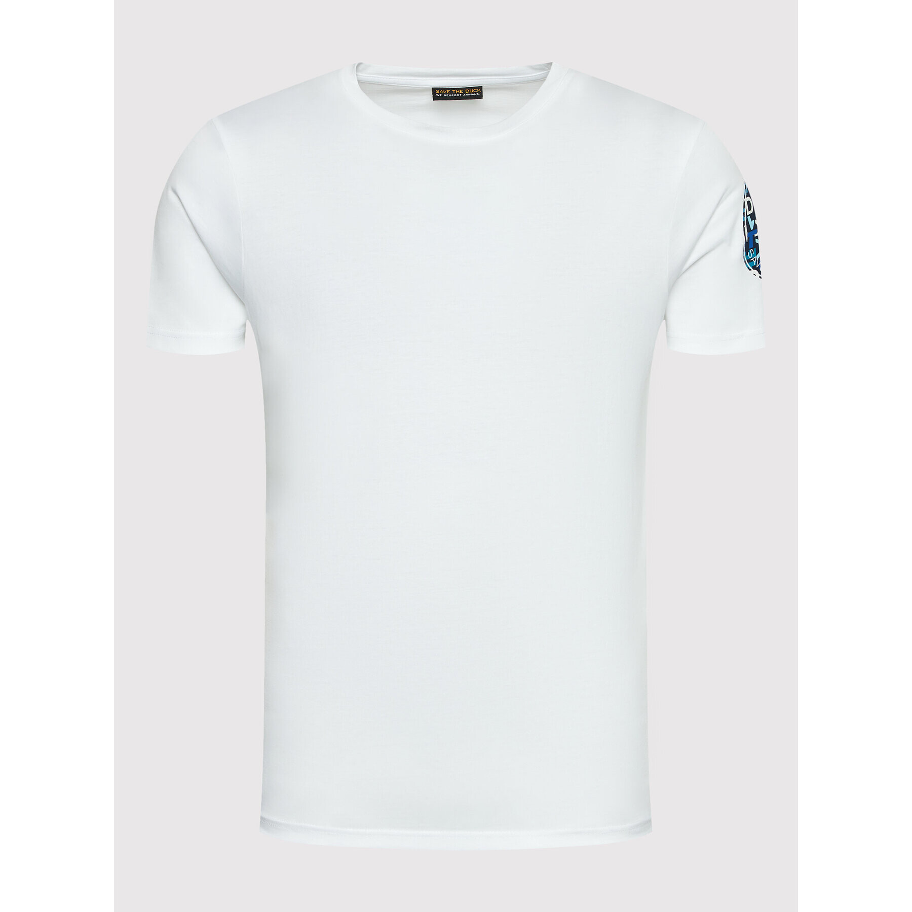 Save The Duck Тишърт DT0698M BESY14 Бял Regular Fit - Pepit.bg