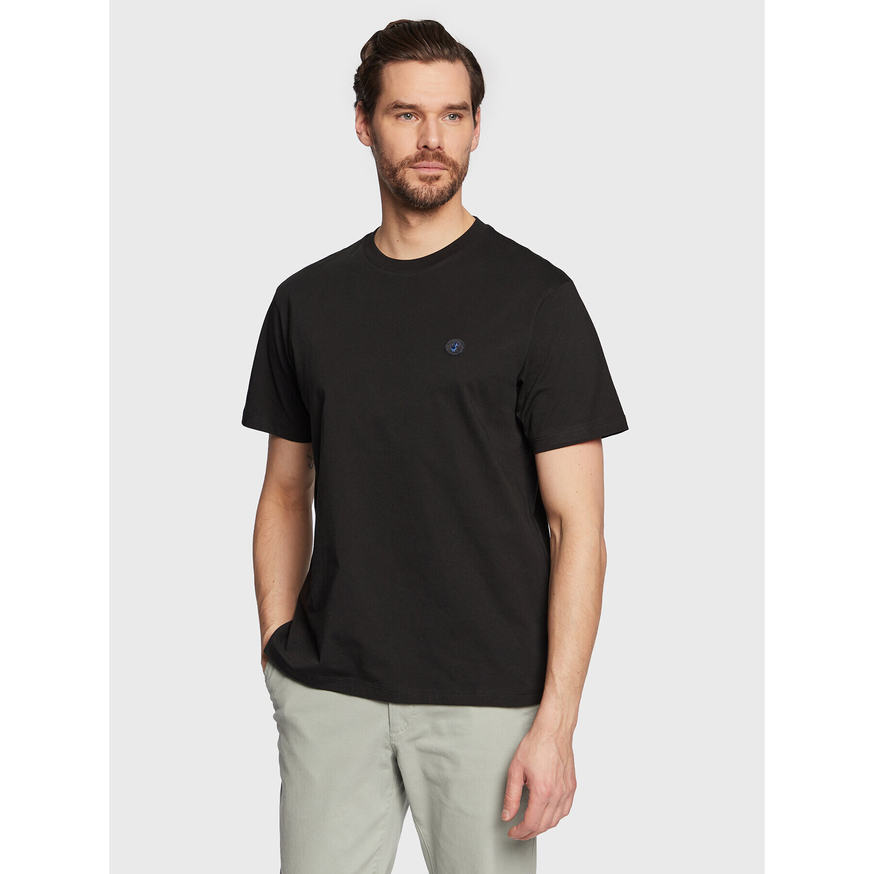 Save The Duck Тишърт DT1194M BESY16 Черен Regular Fit - Pepit.bg