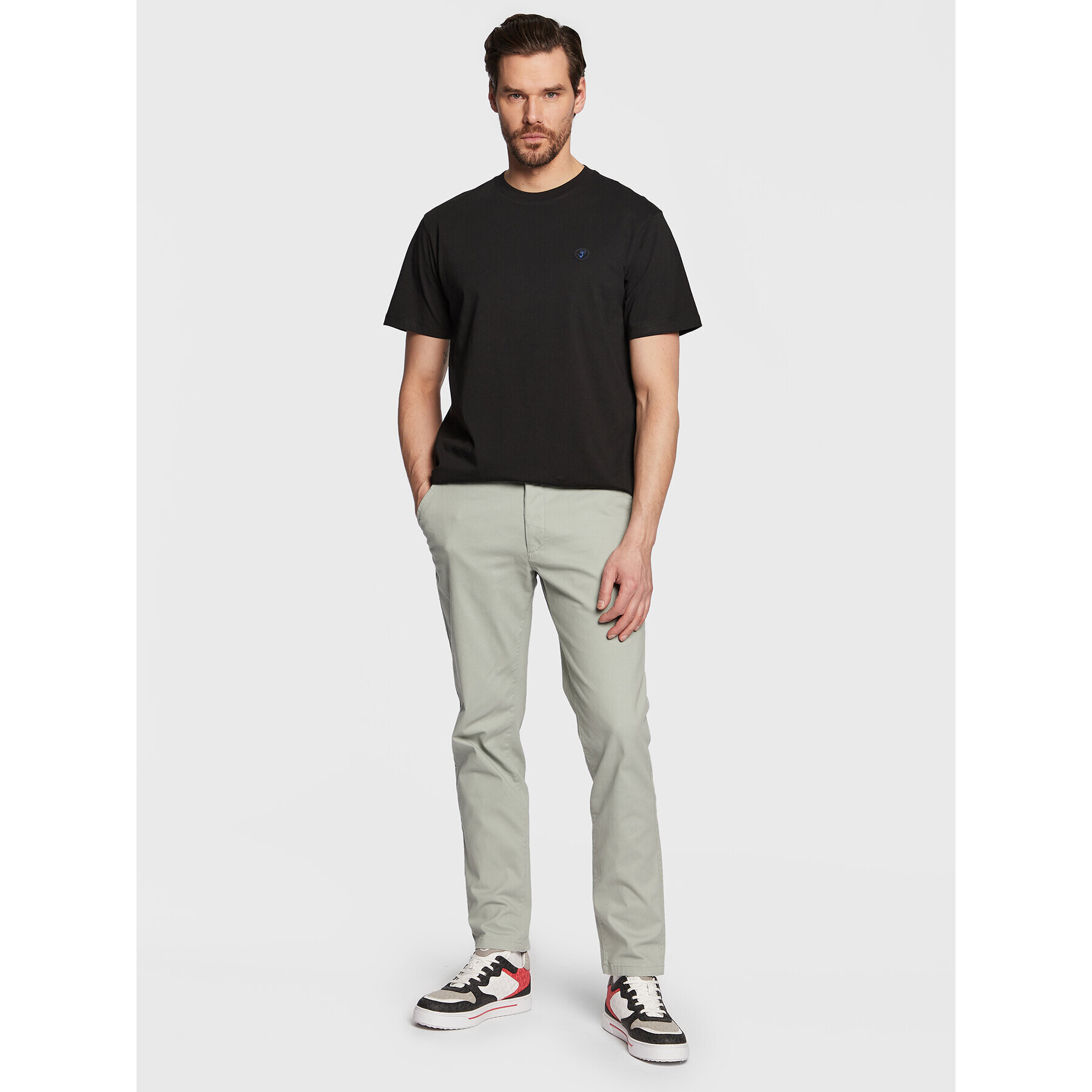 Save The Duck Тишърт DT1194M BESY16 Черен Regular Fit - Pepit.bg