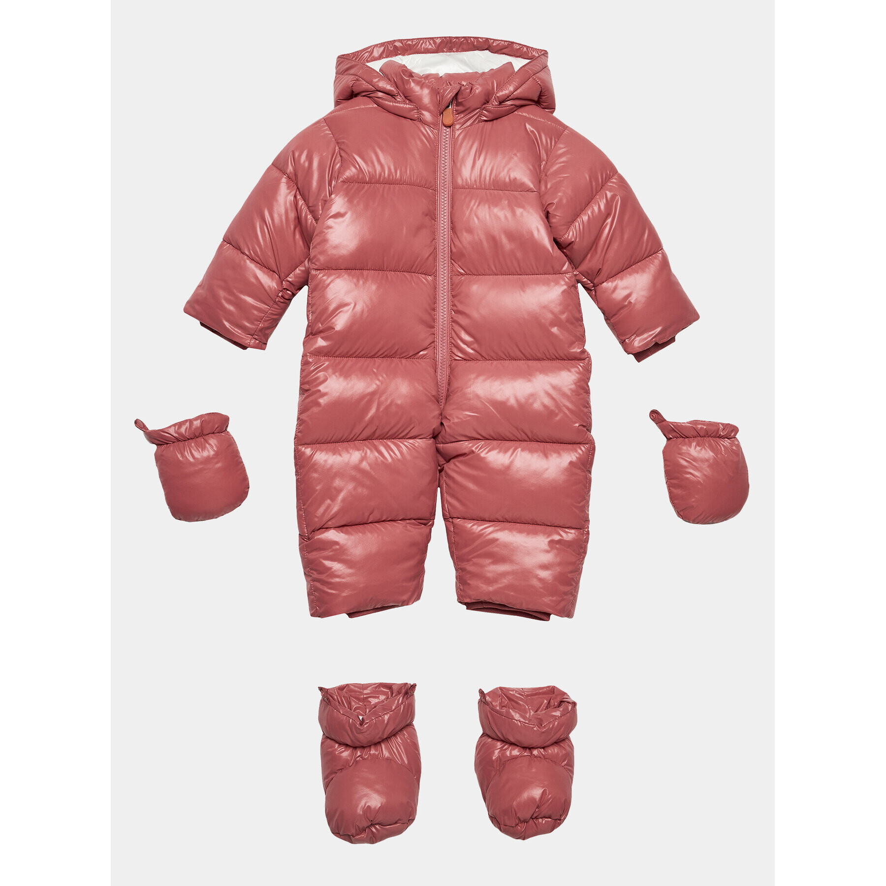 Save The Duck Зимен детски гащеризон Shell I30002X LUCK17 Розов Regular Fit - Pepit.bg