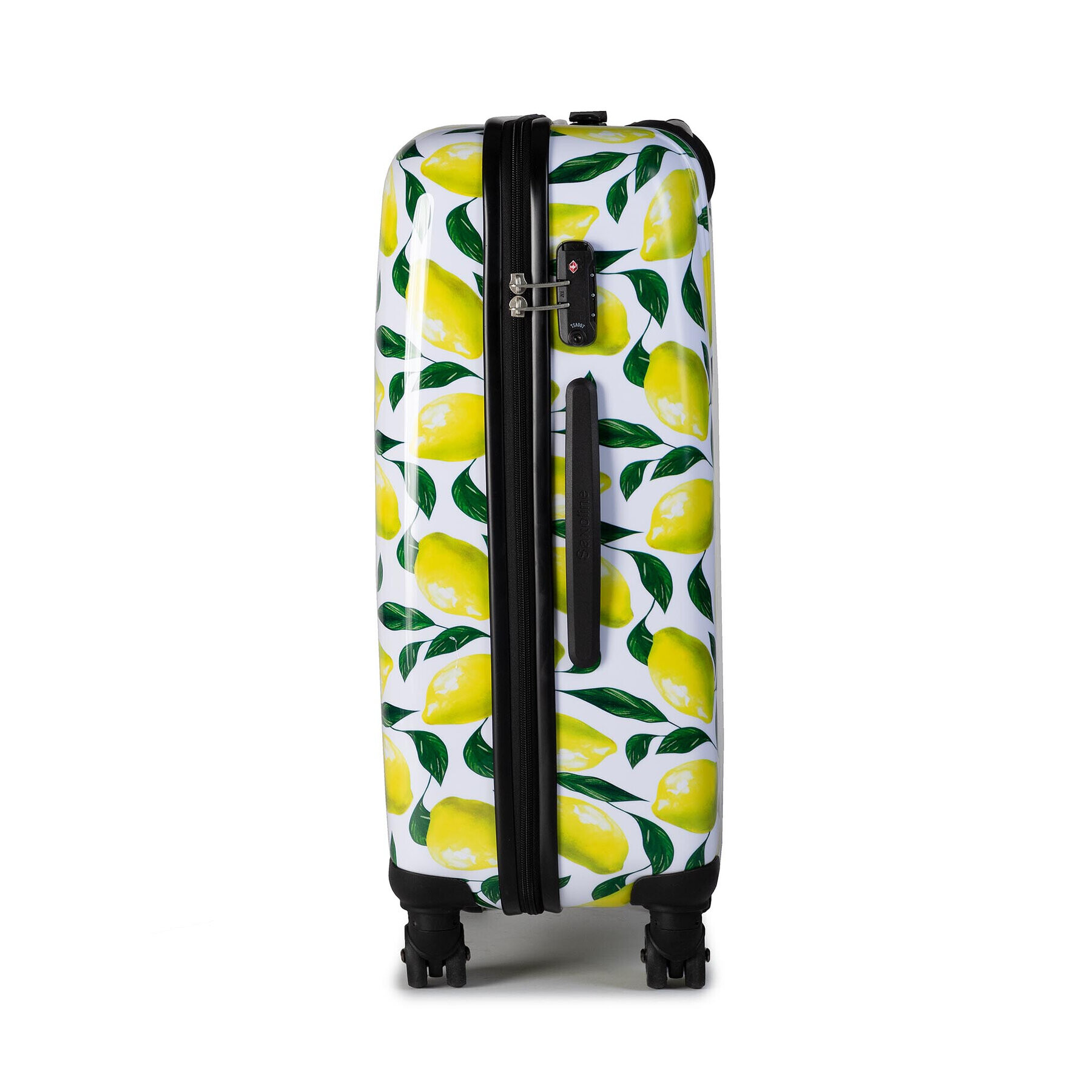 Saxoline Среден твърд куфар Trolley M Lemon 1438H0.60.10 Цветен - Pepit.bg