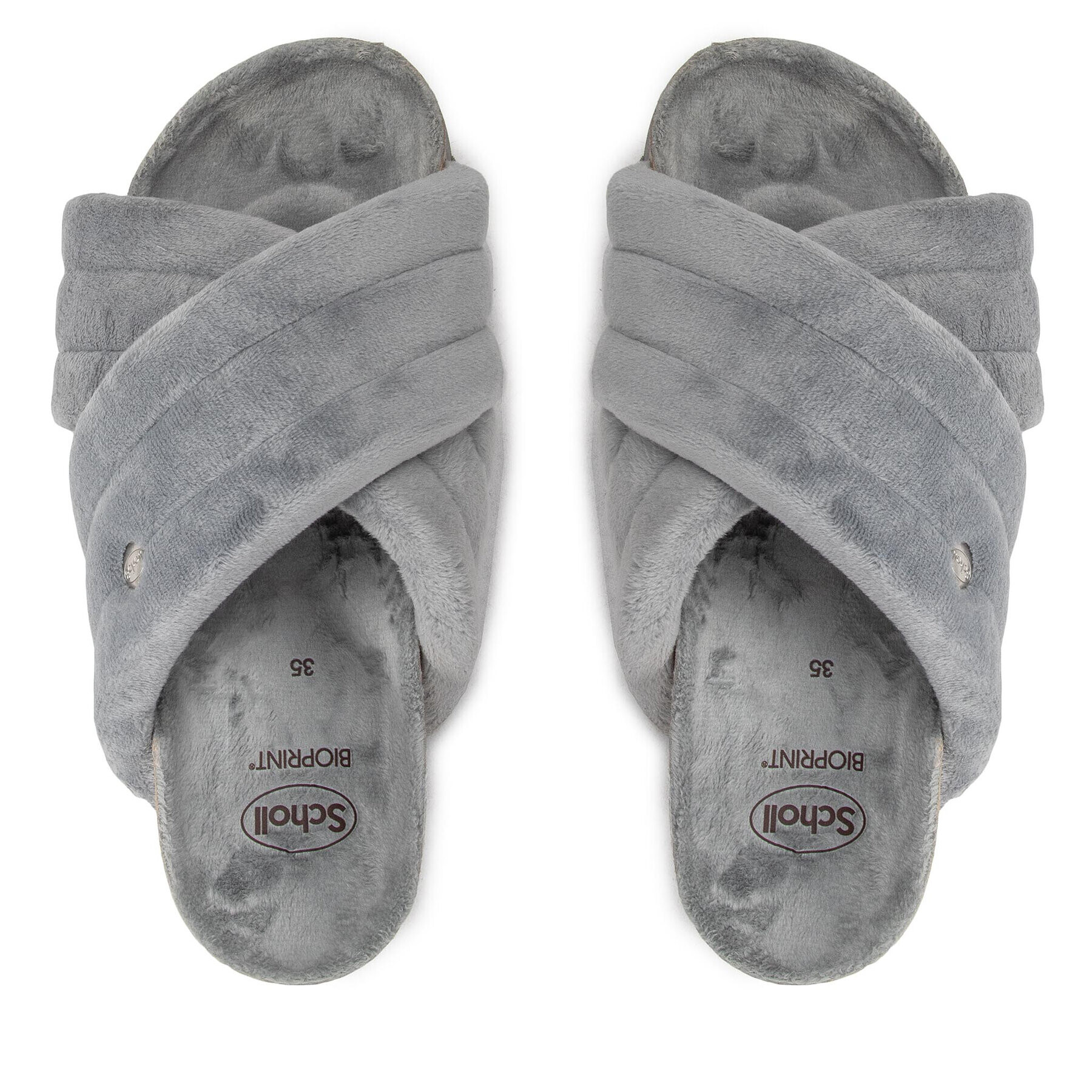 Scholl Чехли Alexis Soft F30133 1029 Сив - Pepit.bg