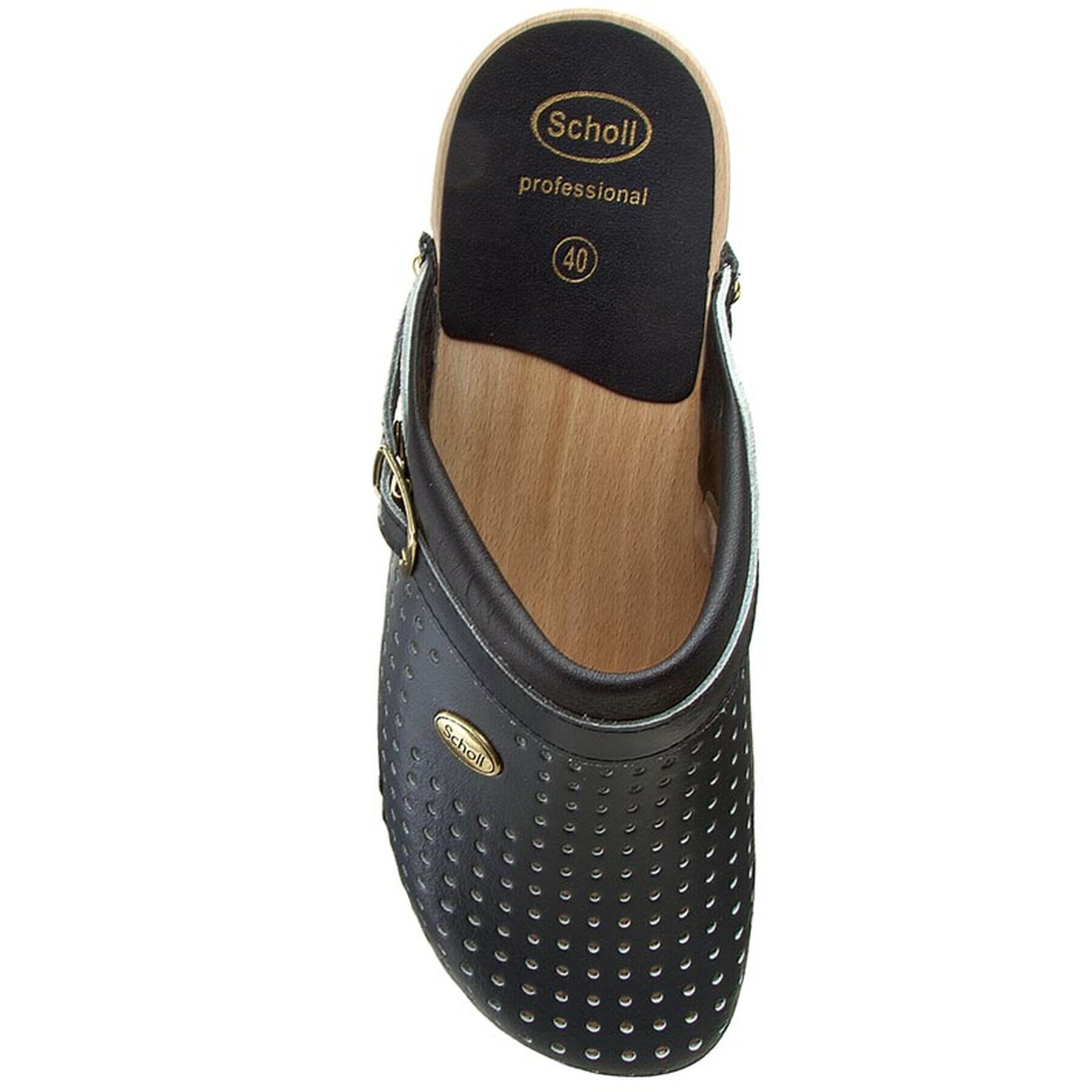 Scholl Чехли Clog S/Comf.B/S Ce F20078 1040 400 Тъмносин - Pepit.bg