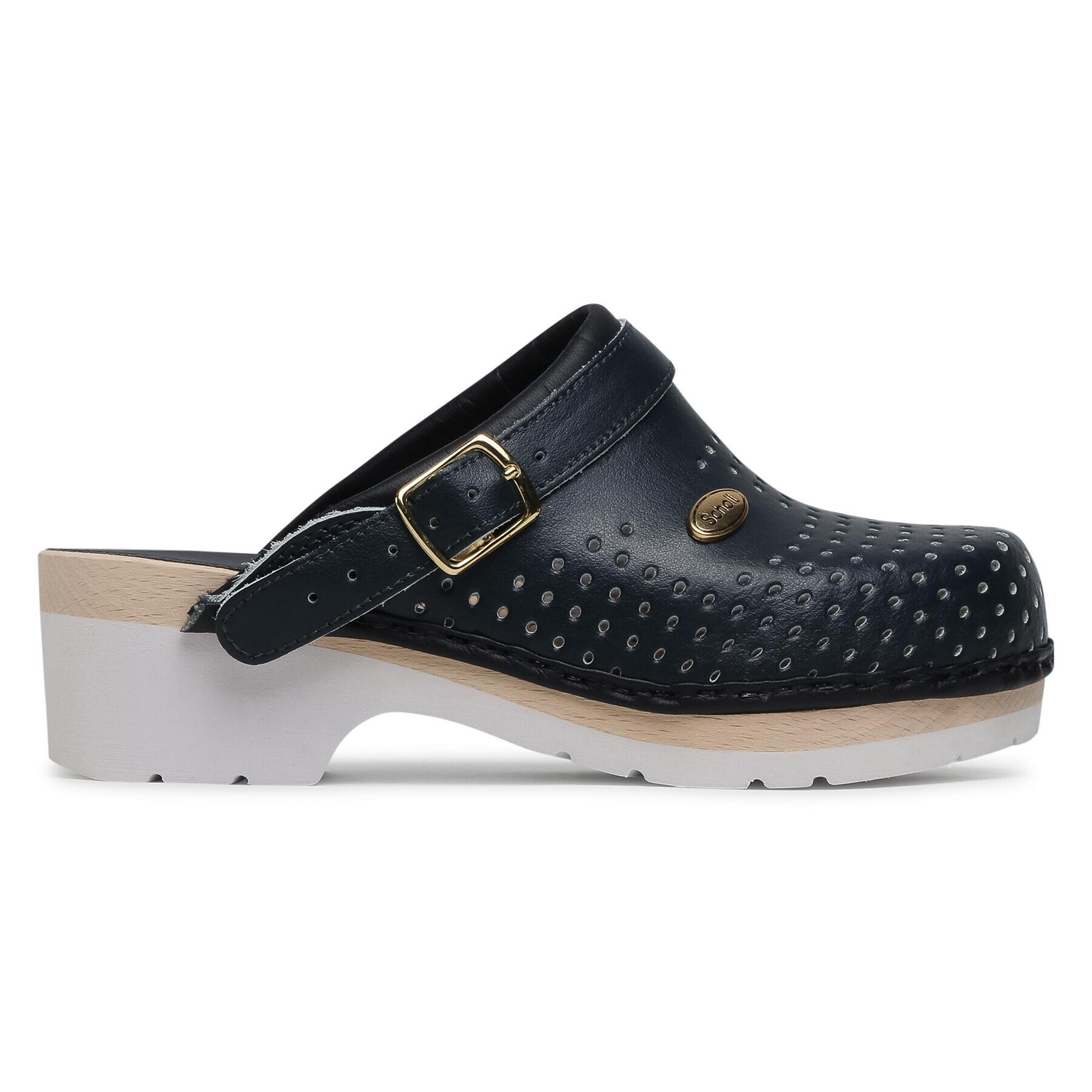 Scholl Чехли F20176 CLOG 1040 Тъмносин - Pepit.bg