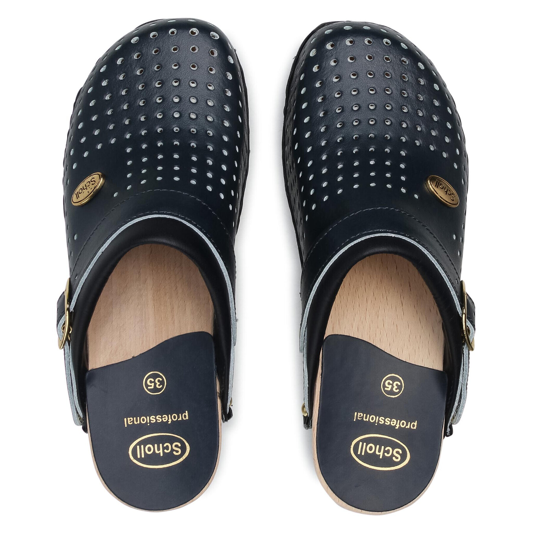 Scholl Чехли F20176 CLOG 1040 Тъмносин - Pepit.bg