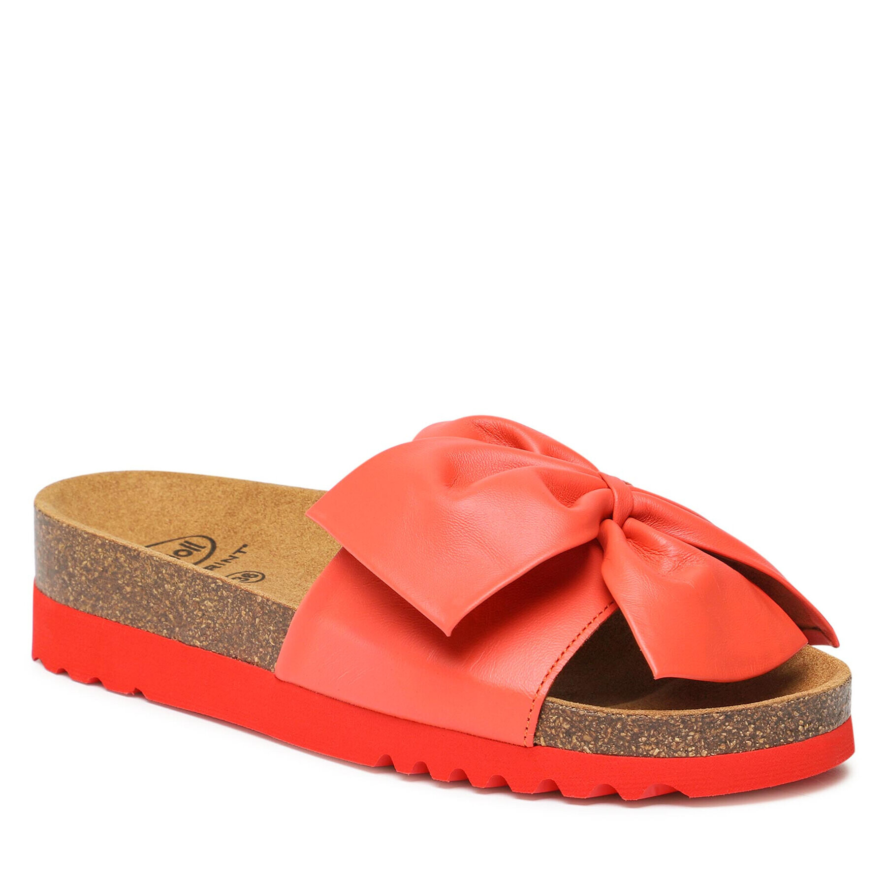 Scholl Чехли F29322 BOWY 2.0 MED 1209 Червен - Pepit.bg