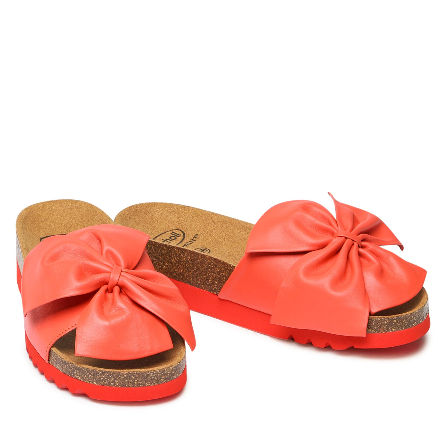 Scholl Чехли F29322 BOWY 2.0 MED 1209 Червен - Pepit.bg