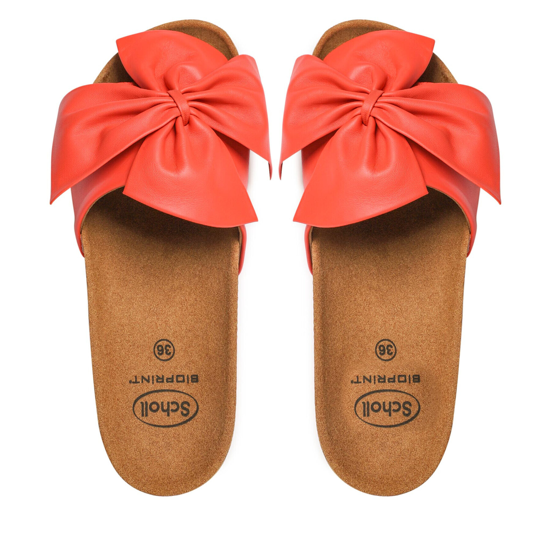Scholl Чехли F29322 BOWY 2.0 MED 1209 Червен - Pepit.bg