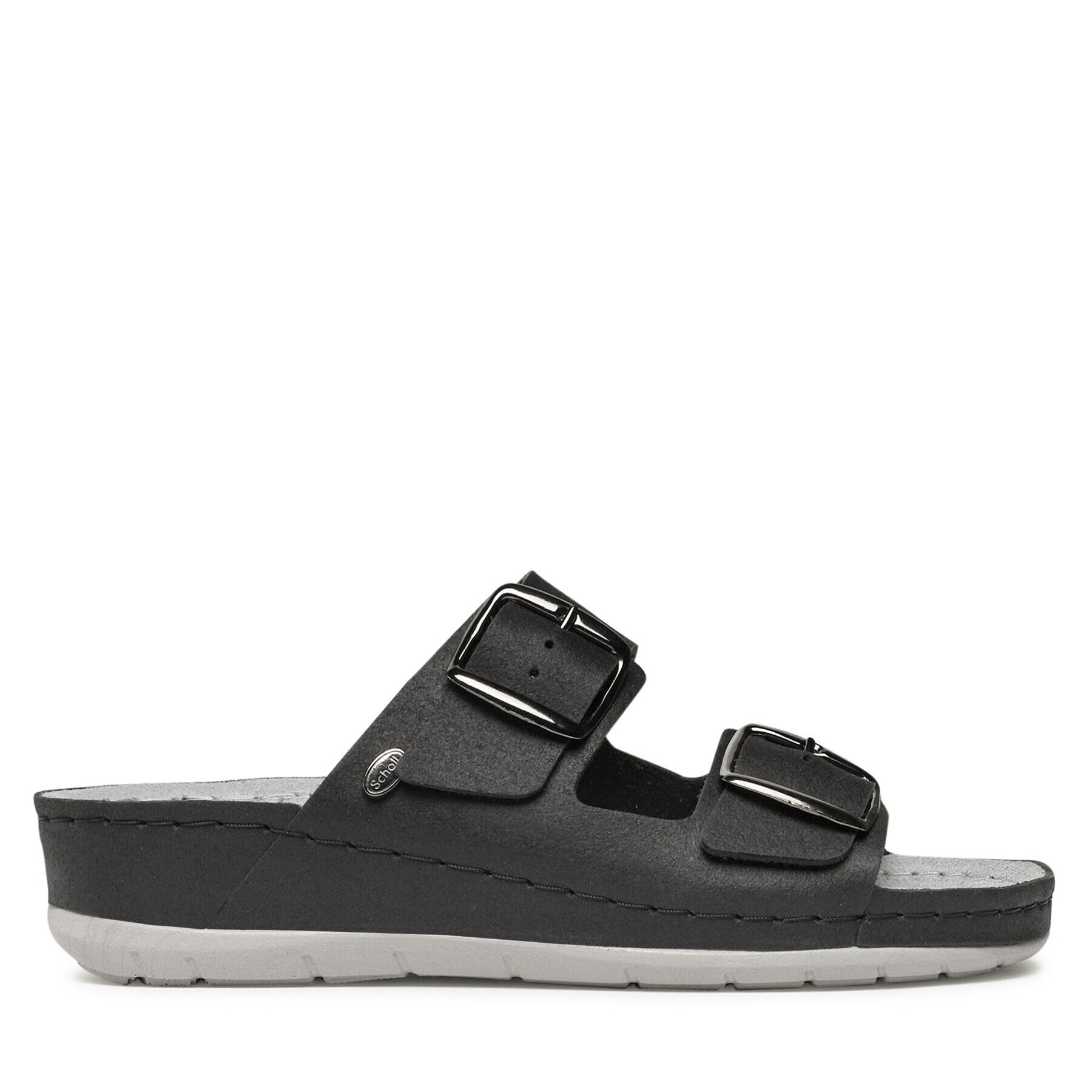 Scholl Чехли F29923 Aberdeen Med 1004 Черен - Pepit.bg