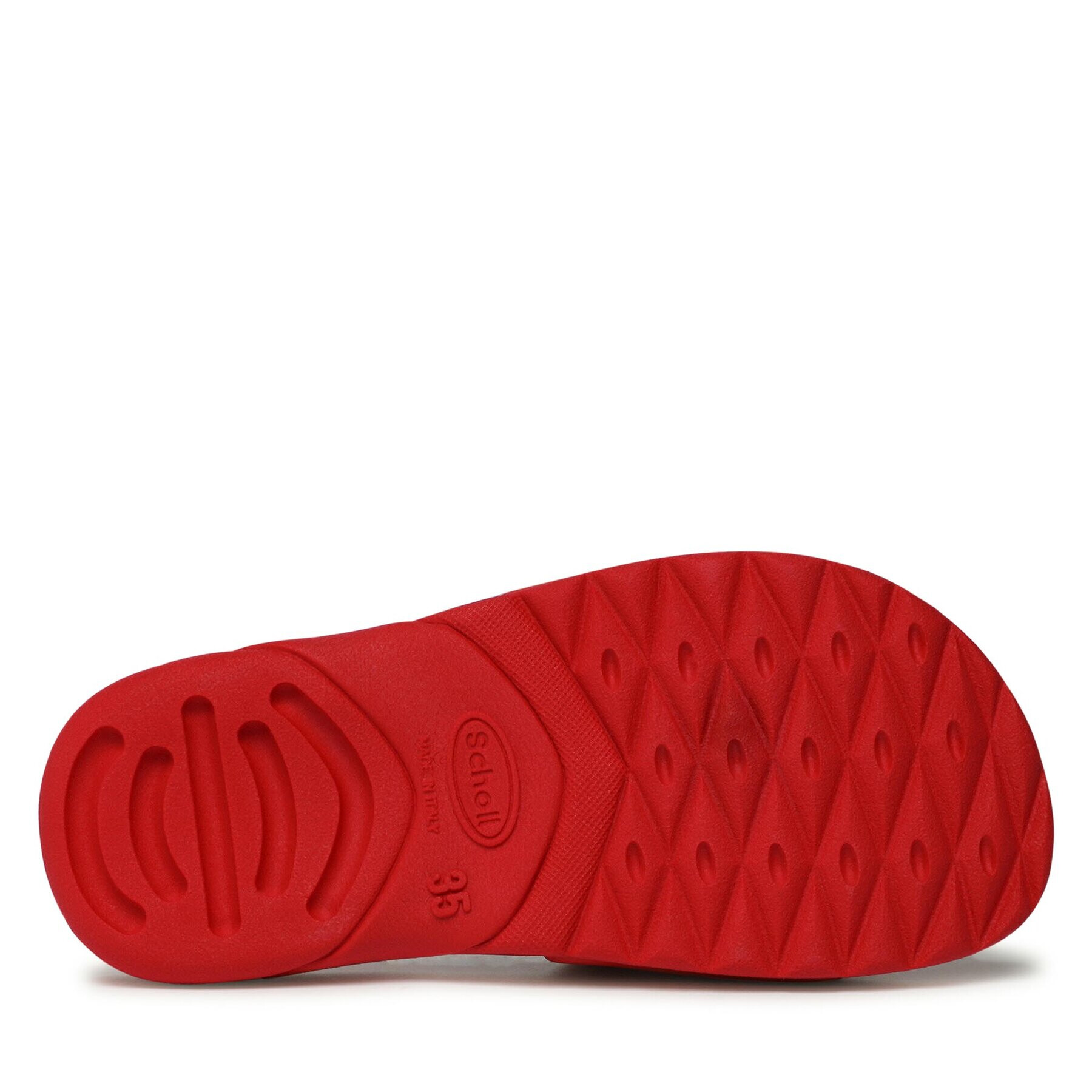 Scholl Чехли F30579 1051 Червен - Pepit.bg
