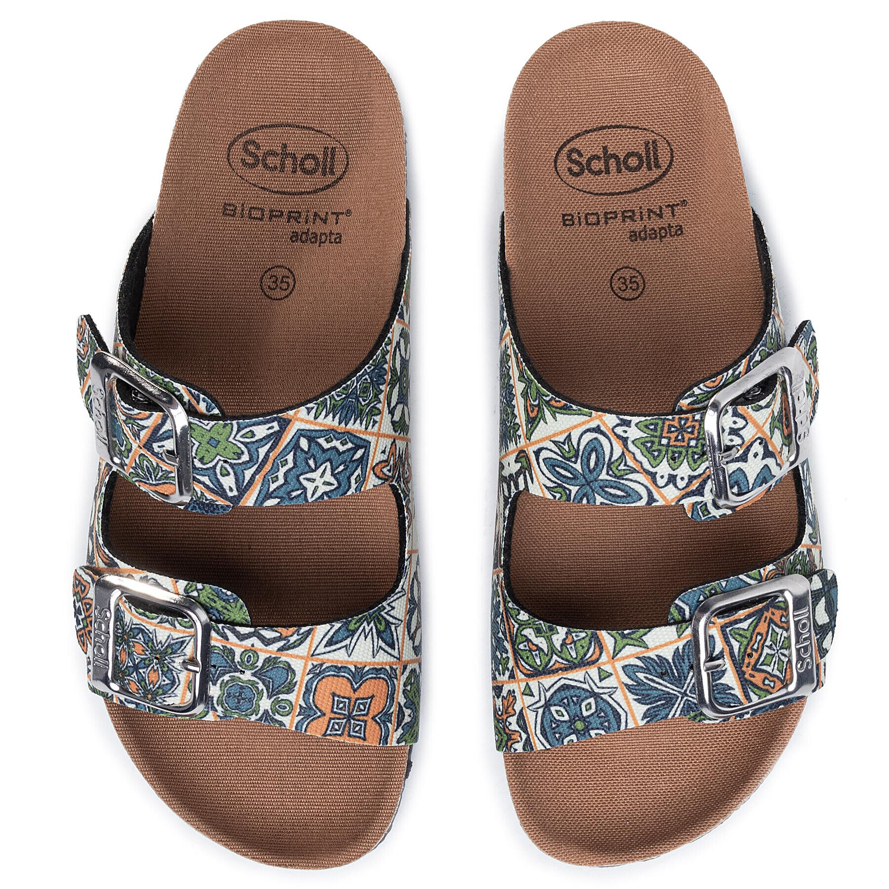 Scholl Чехли Greeny Malaren MF29005 Цветен - Pepit.bg