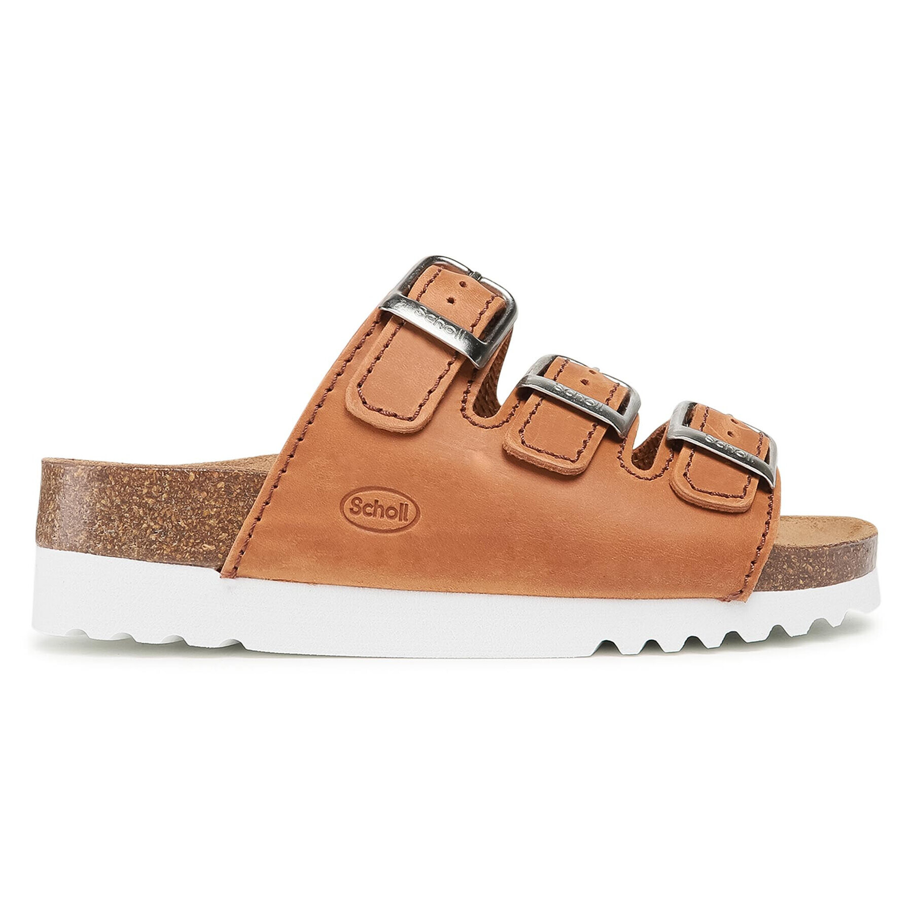 Scholl Чехли MF26835 RIO MED 1175 Кафяв - Pepit.bg